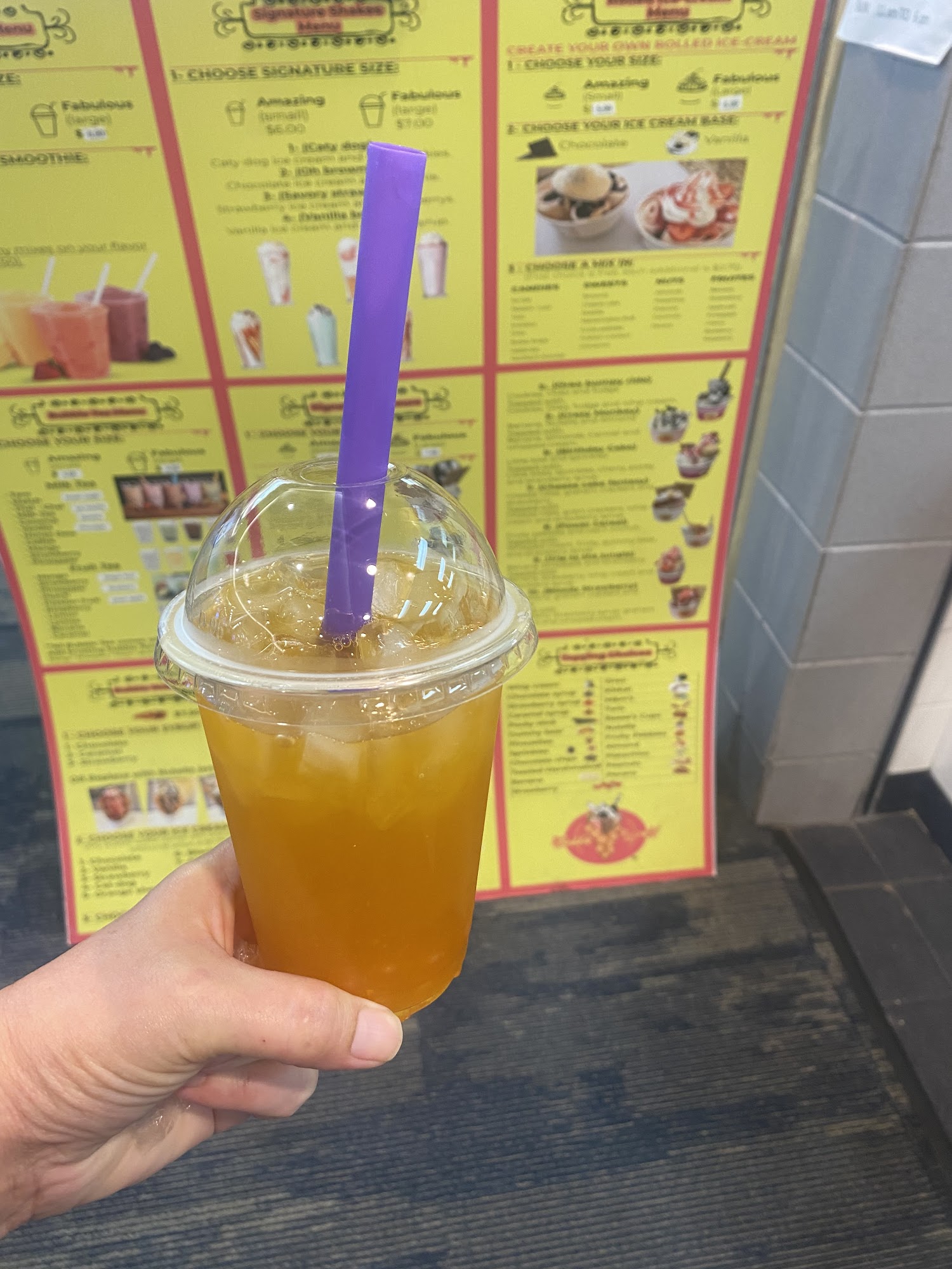 Bubble World Menu