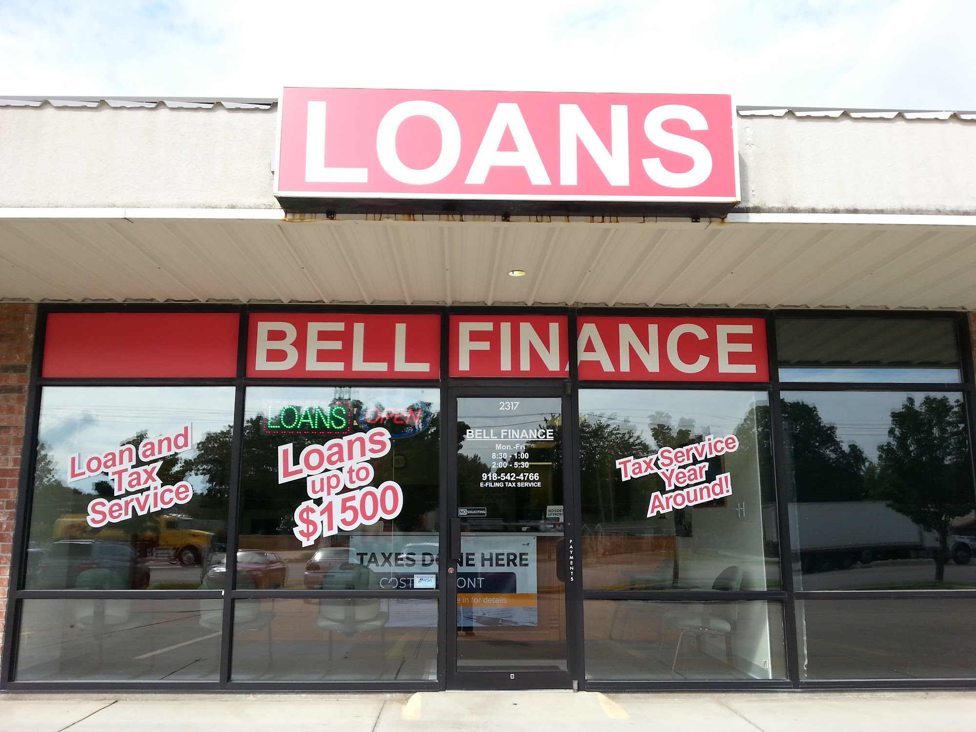 Bell Finance Loans Miami 2317 N Main St, Miami Oklahoma 74354