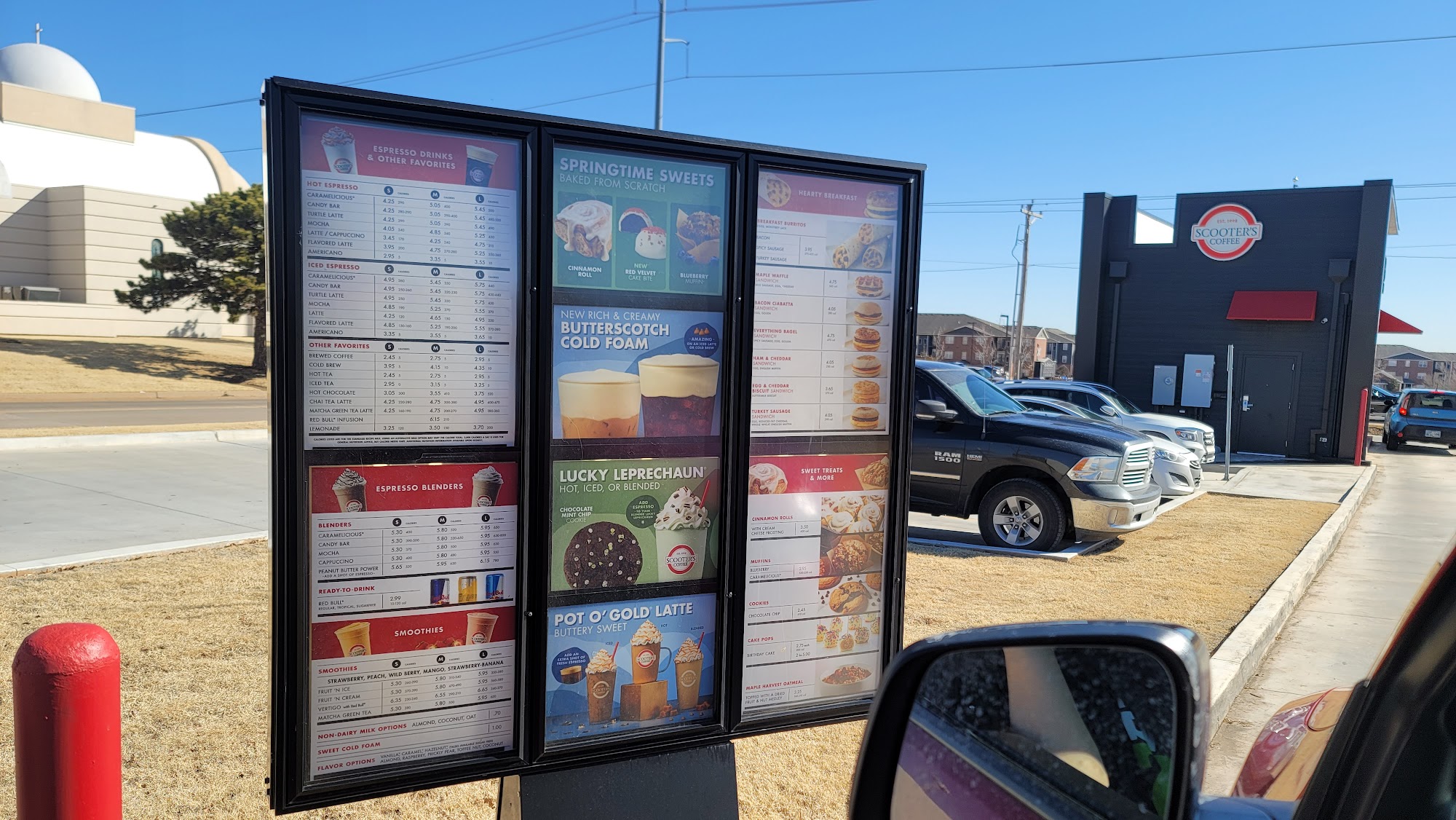 Scooter's Coffee Menu