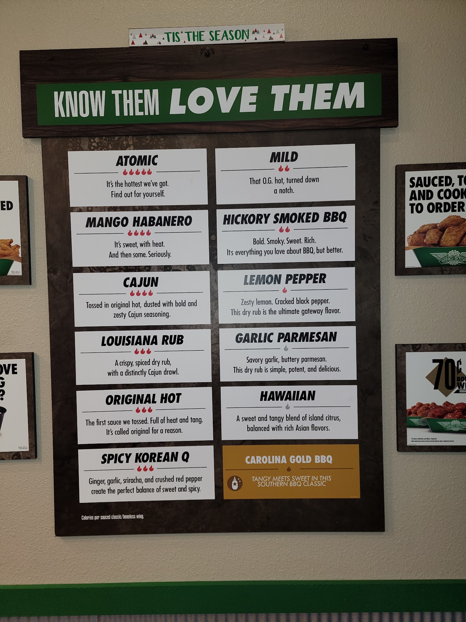 Wingstop Menu