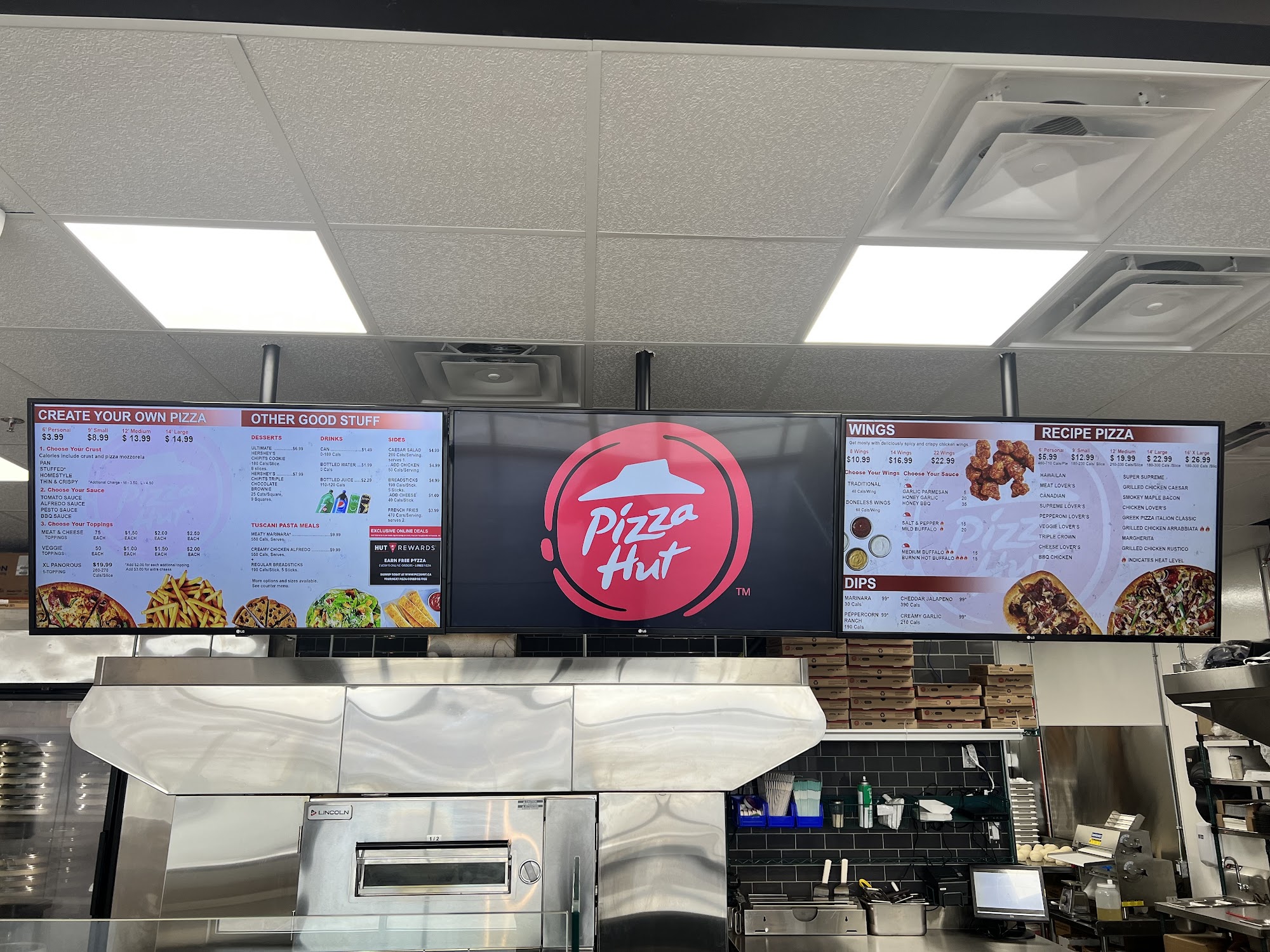Pizza Hut Amherstburg Menu