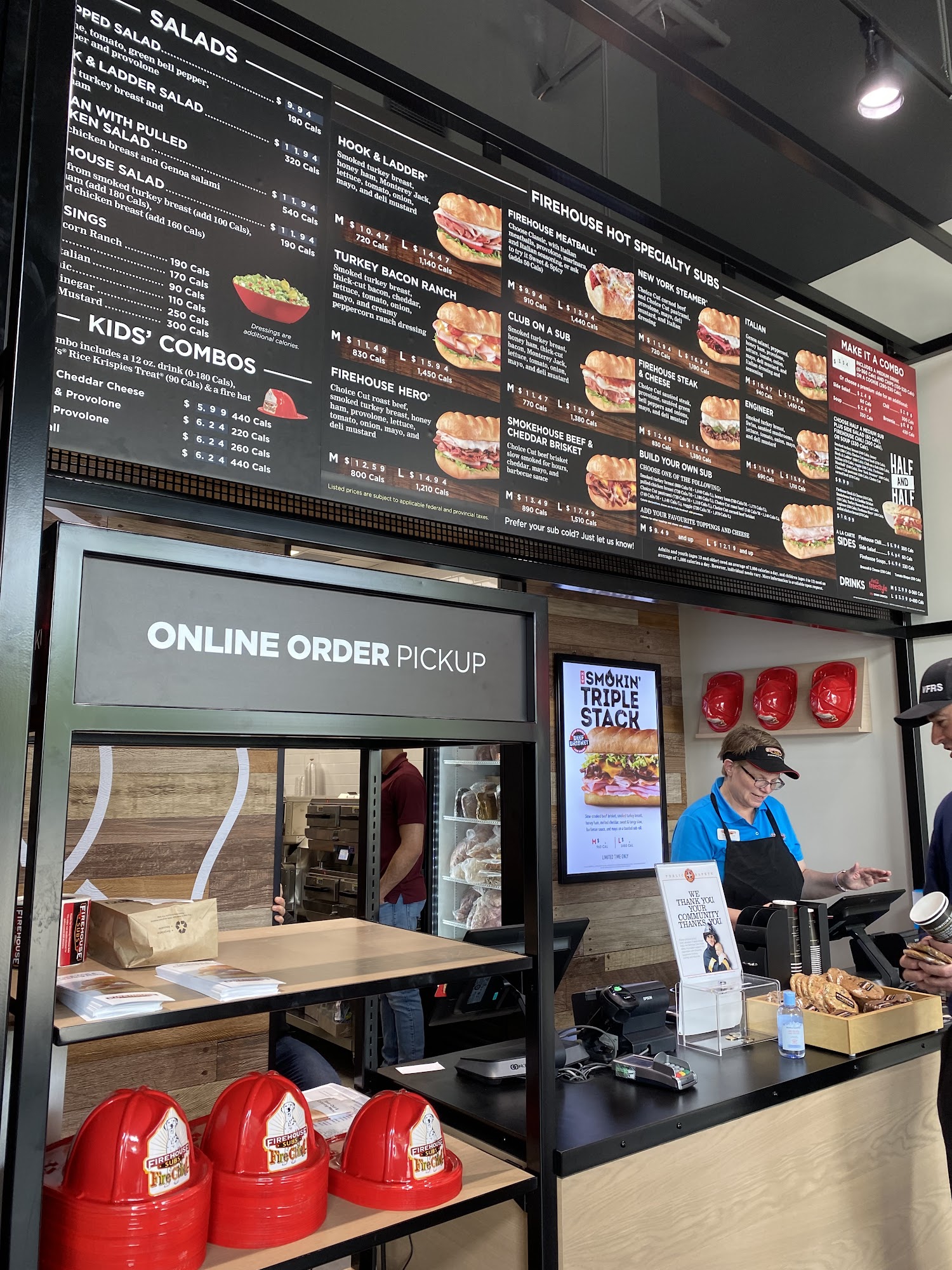 Firehouse Subs Ancaster Wilson St. Menu