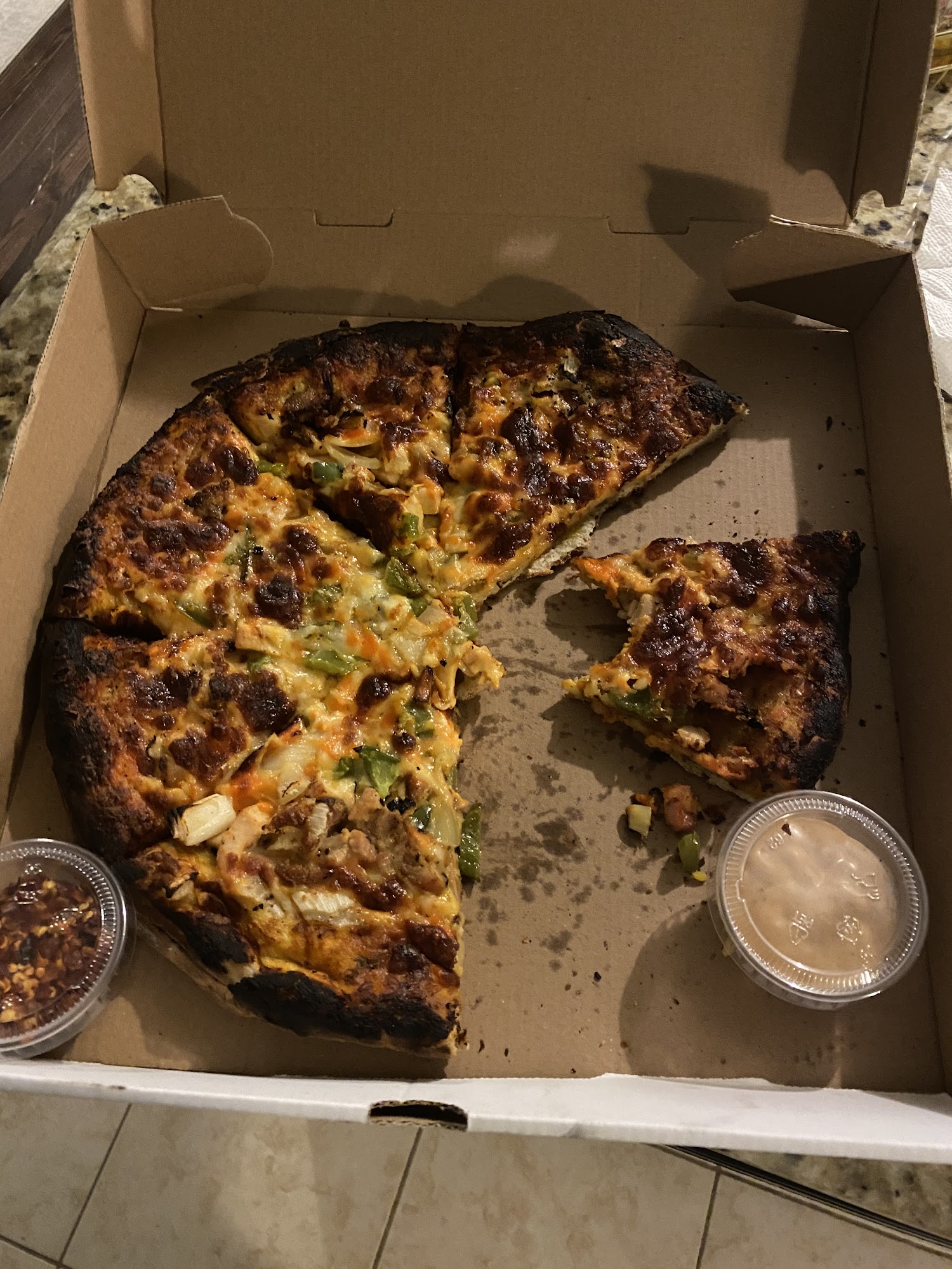 The Confused Desi Pizza