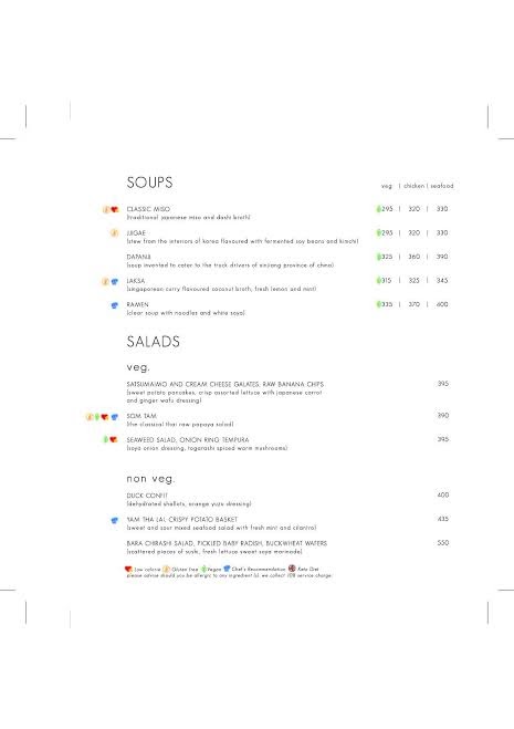 Mai & Pai's Restaurant and Cafe Menu