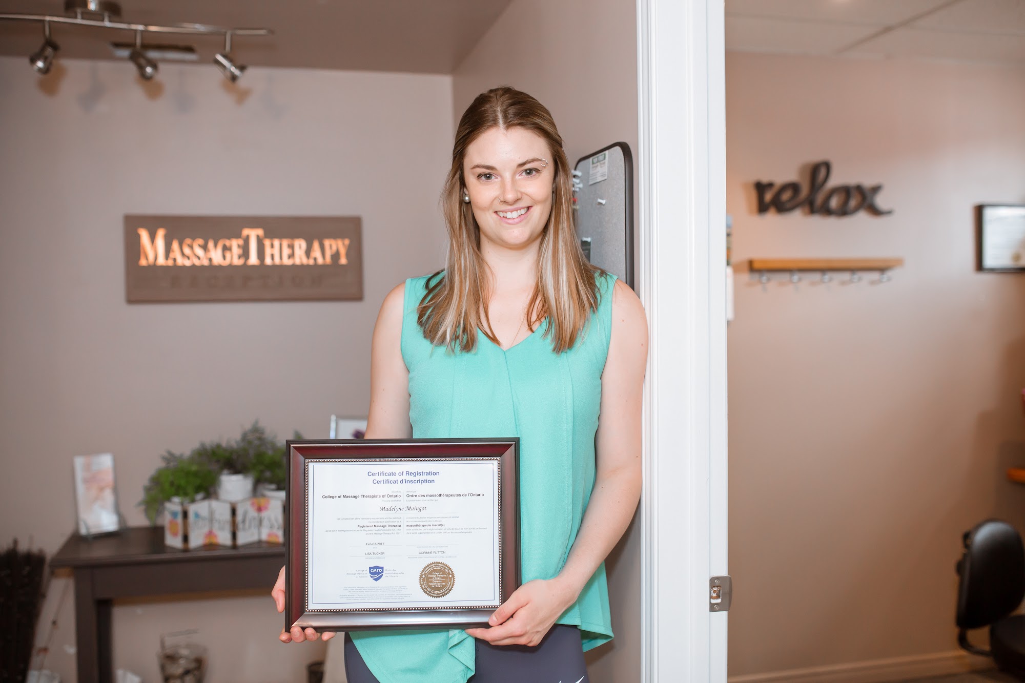 Madelyne Maingot, Registered Massage Therapist 87 Main St E, Grimsby Ontario L3M 1N6