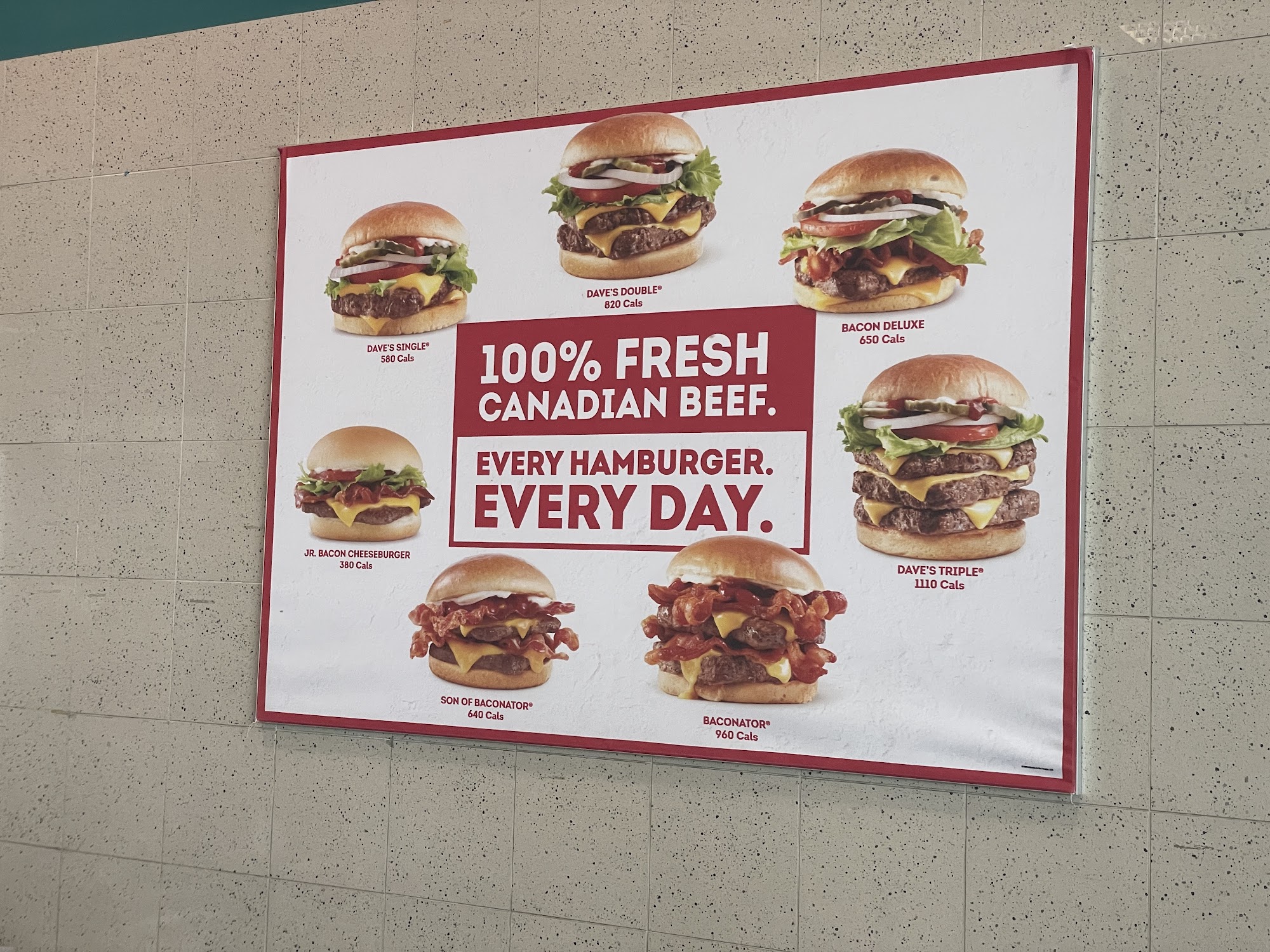 Wendy's Menu