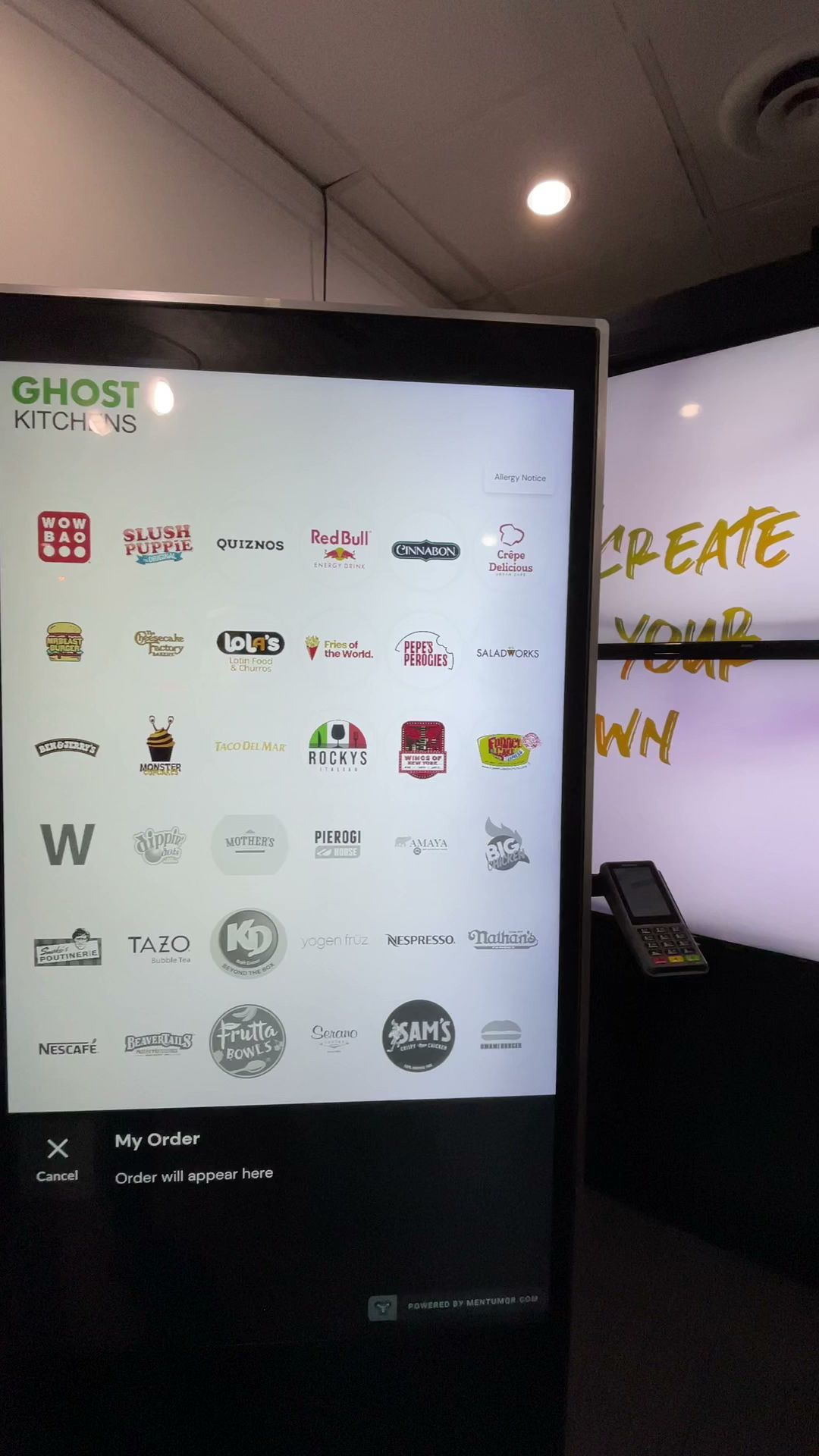 Ghost Kitchens Menu