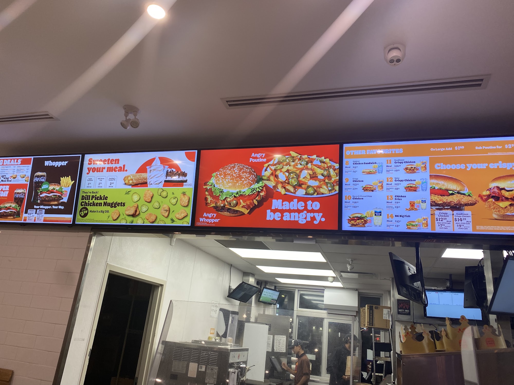 Burger King Menu