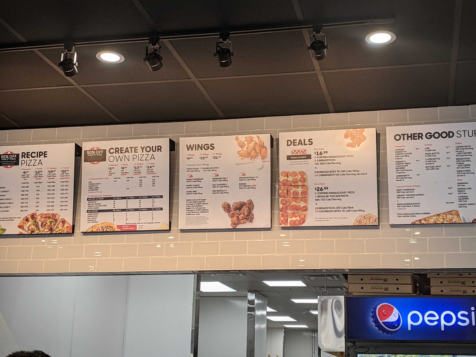 Pizza Hut Menu