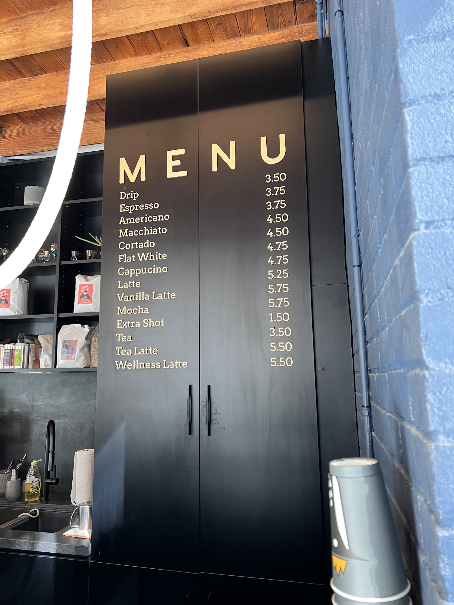 Nava Coffee Menu