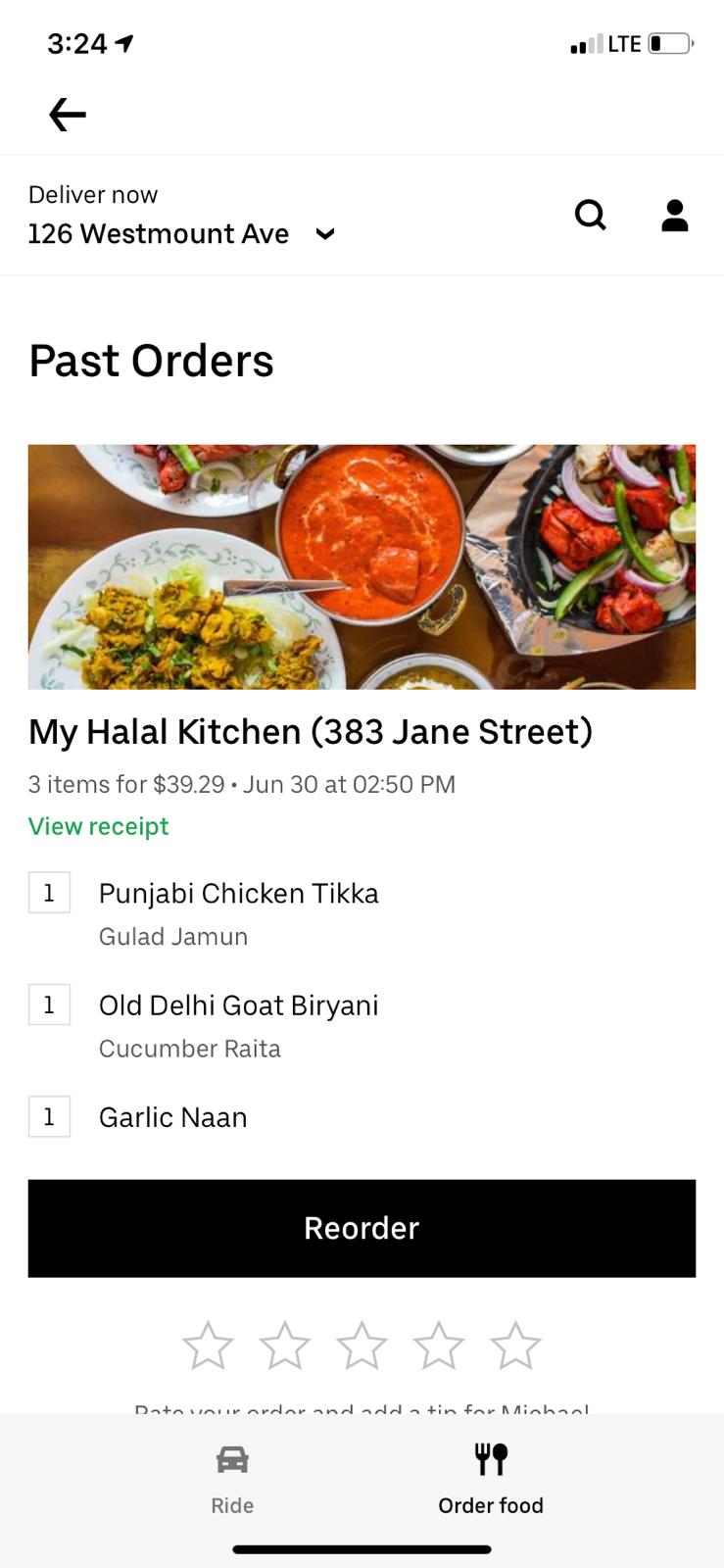 My Halal Kitchen Menu