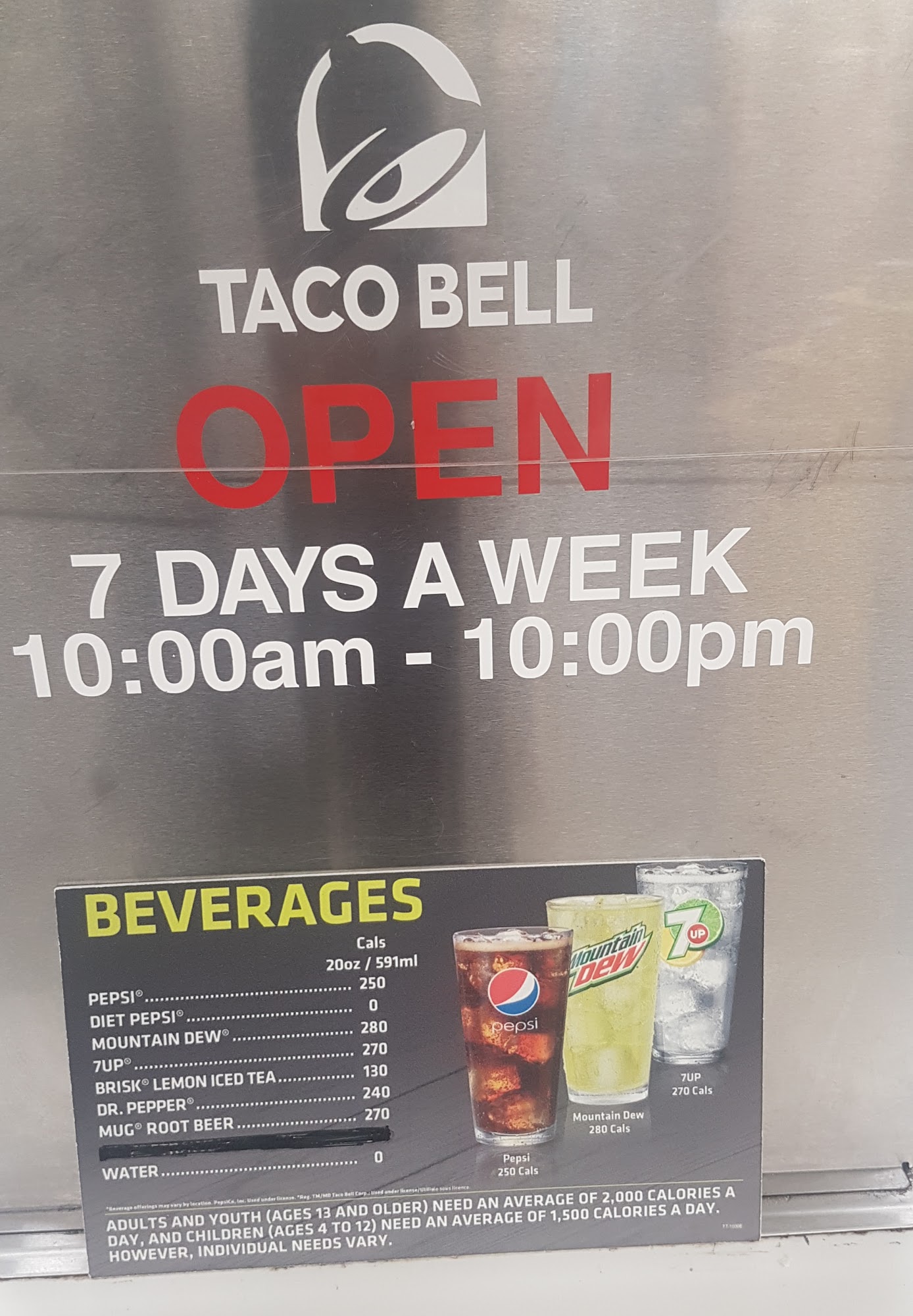 Taco Bell Menu