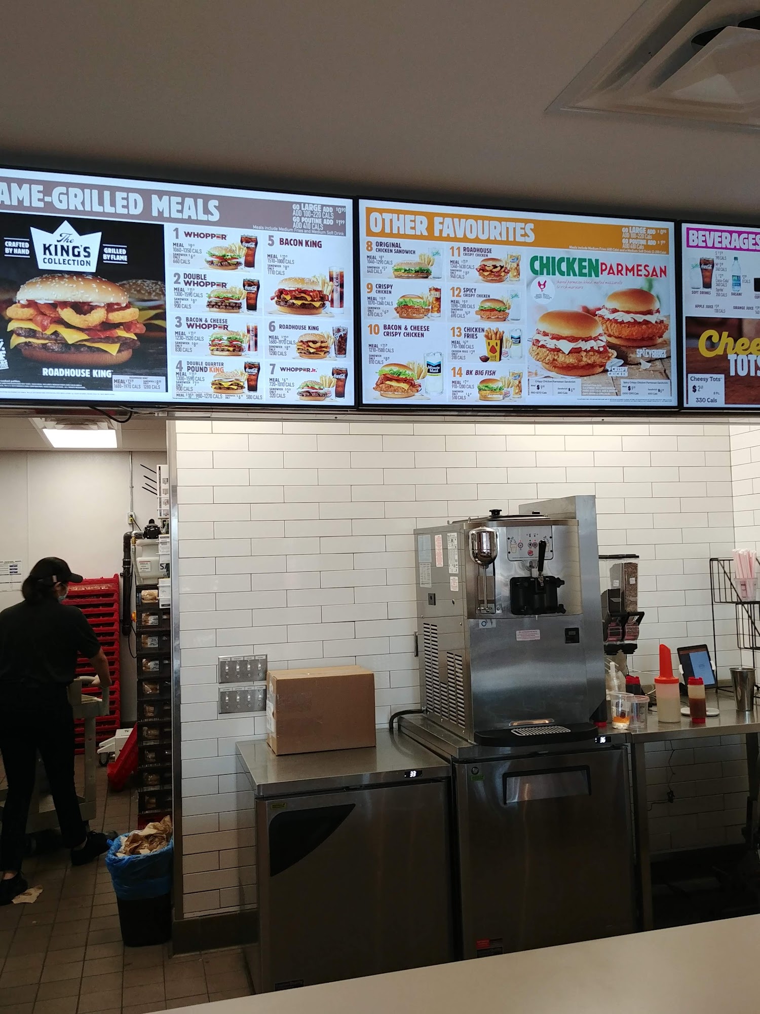 Burger King Menu