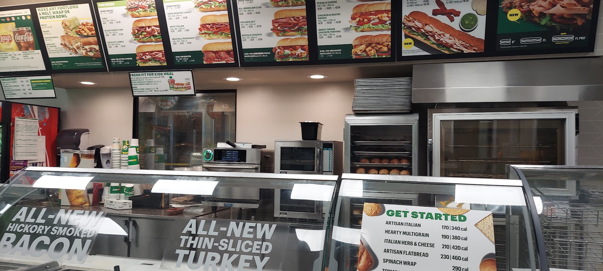 Subway Menu