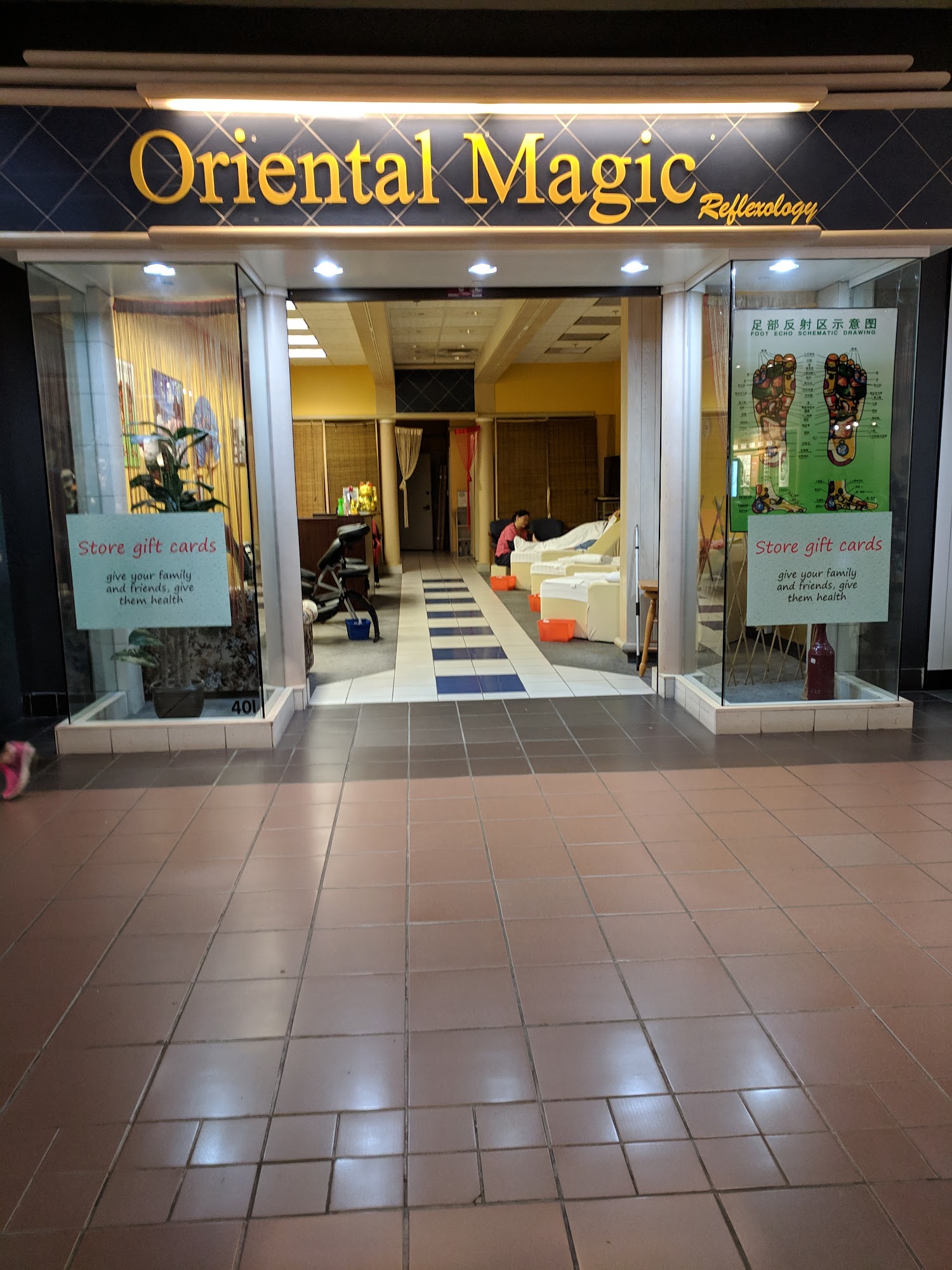 Oriental magic reflexology