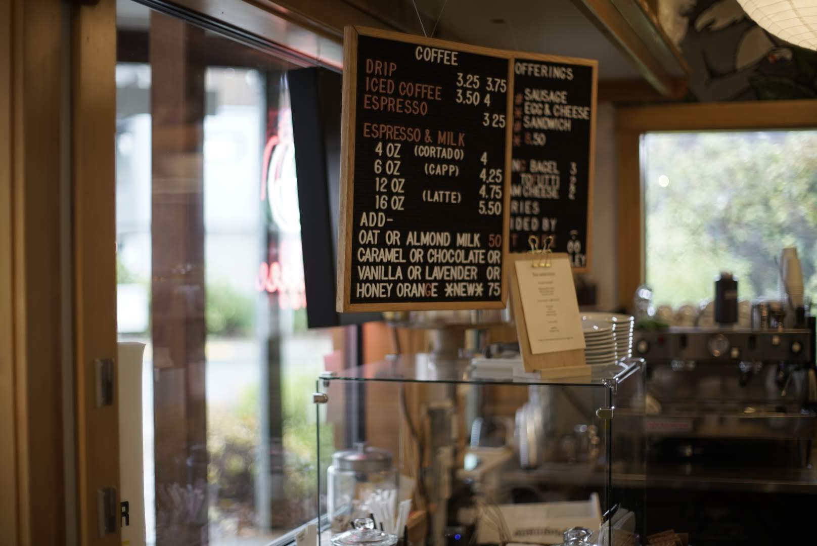 Farmers Union Coffee Roasters Menu