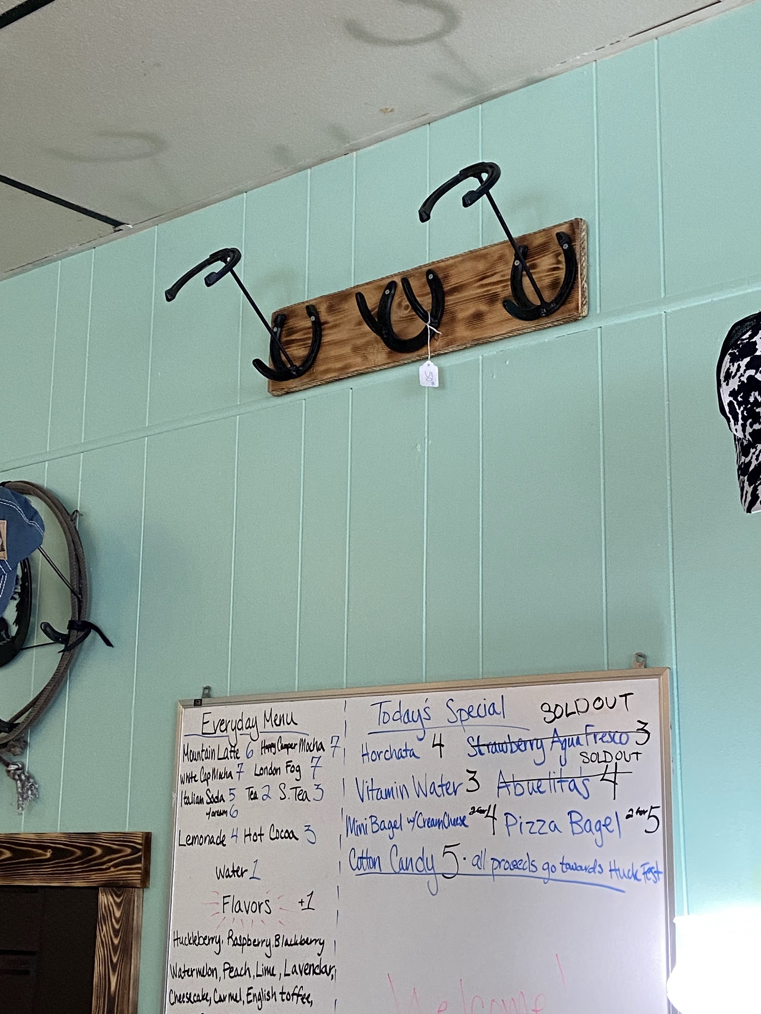 Happy Campers Mini Mart Menu