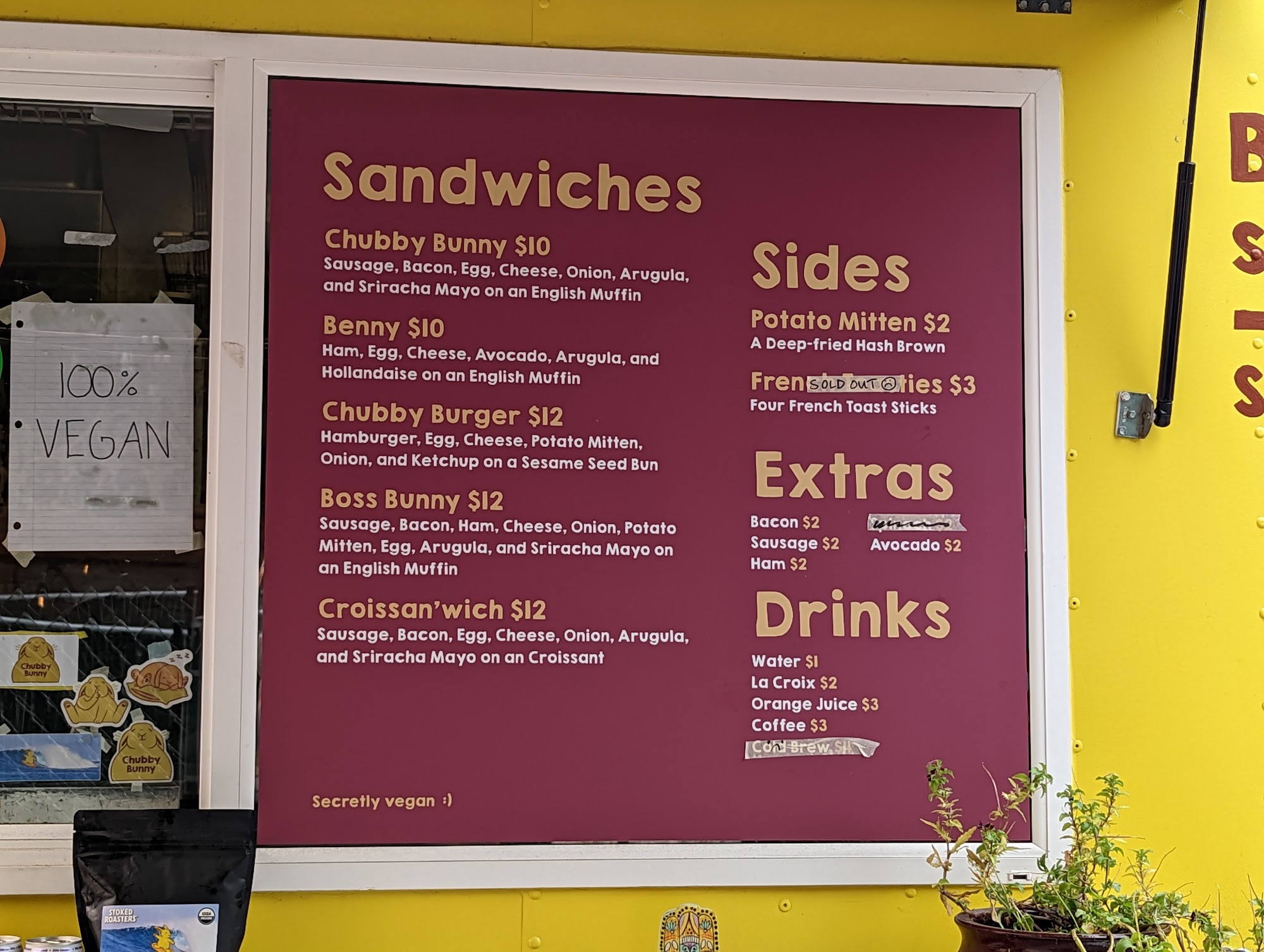 Belmont Street Eats Menu
