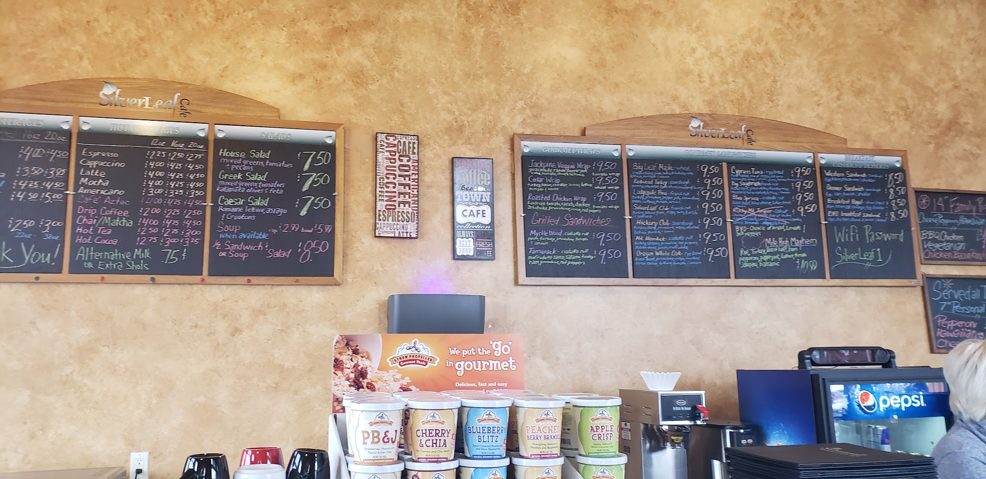 Silver Leaf Market Menu