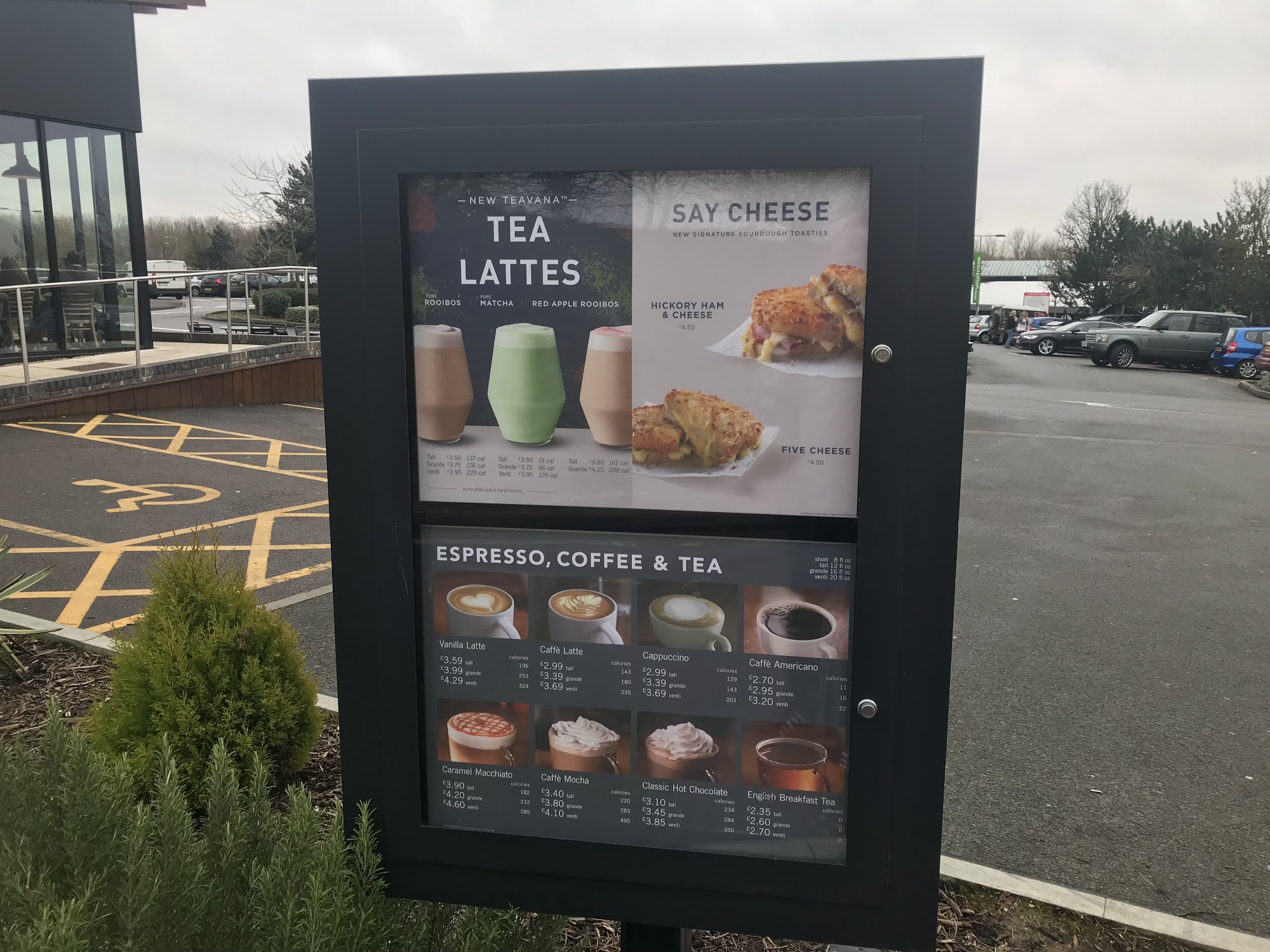 Starbucks Menu