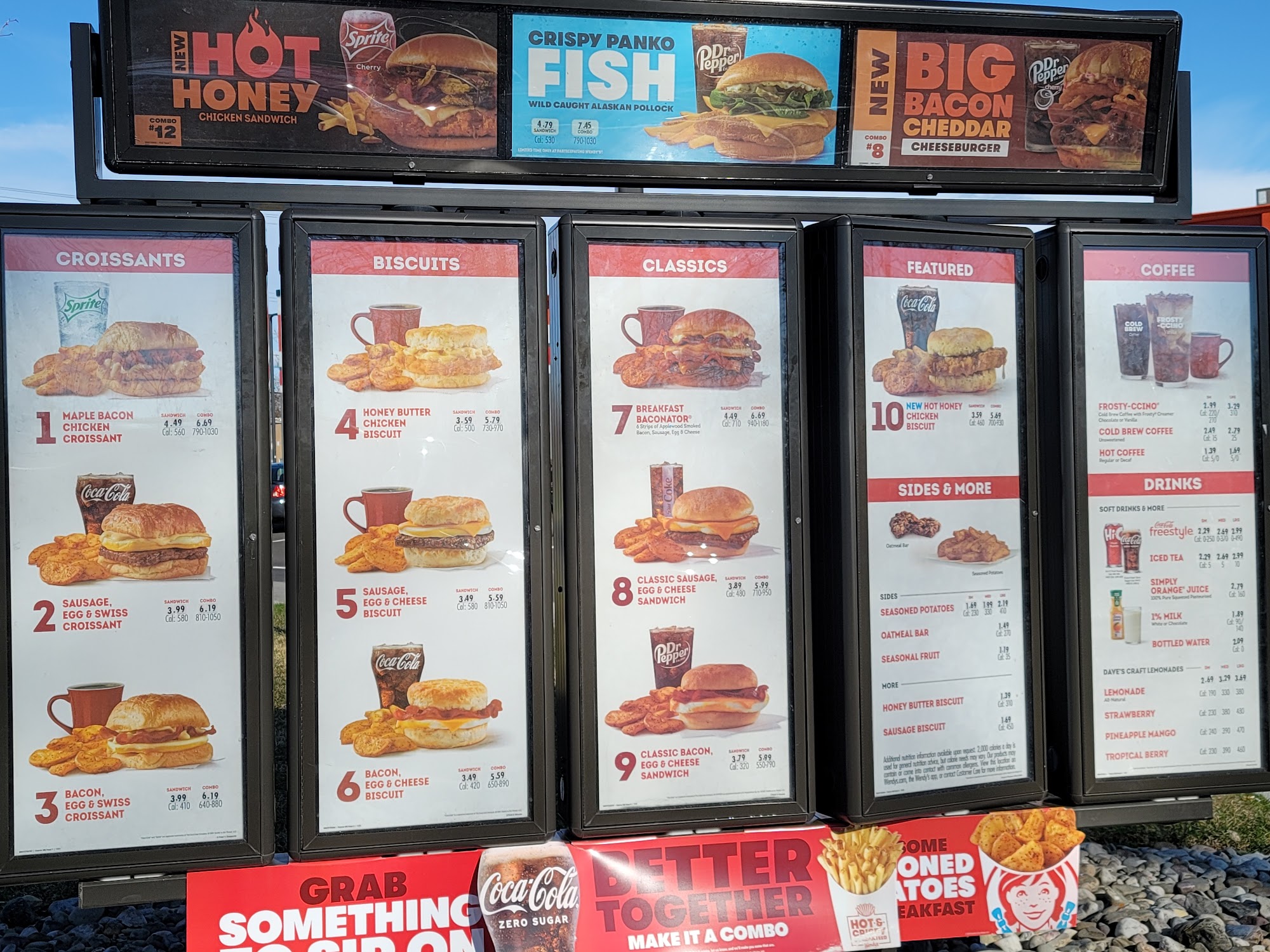 Wendy's Menu
