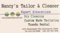 Nancy’s Tailor and Cleaners