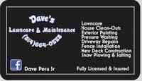 Dave's Lawncare & Maintenance