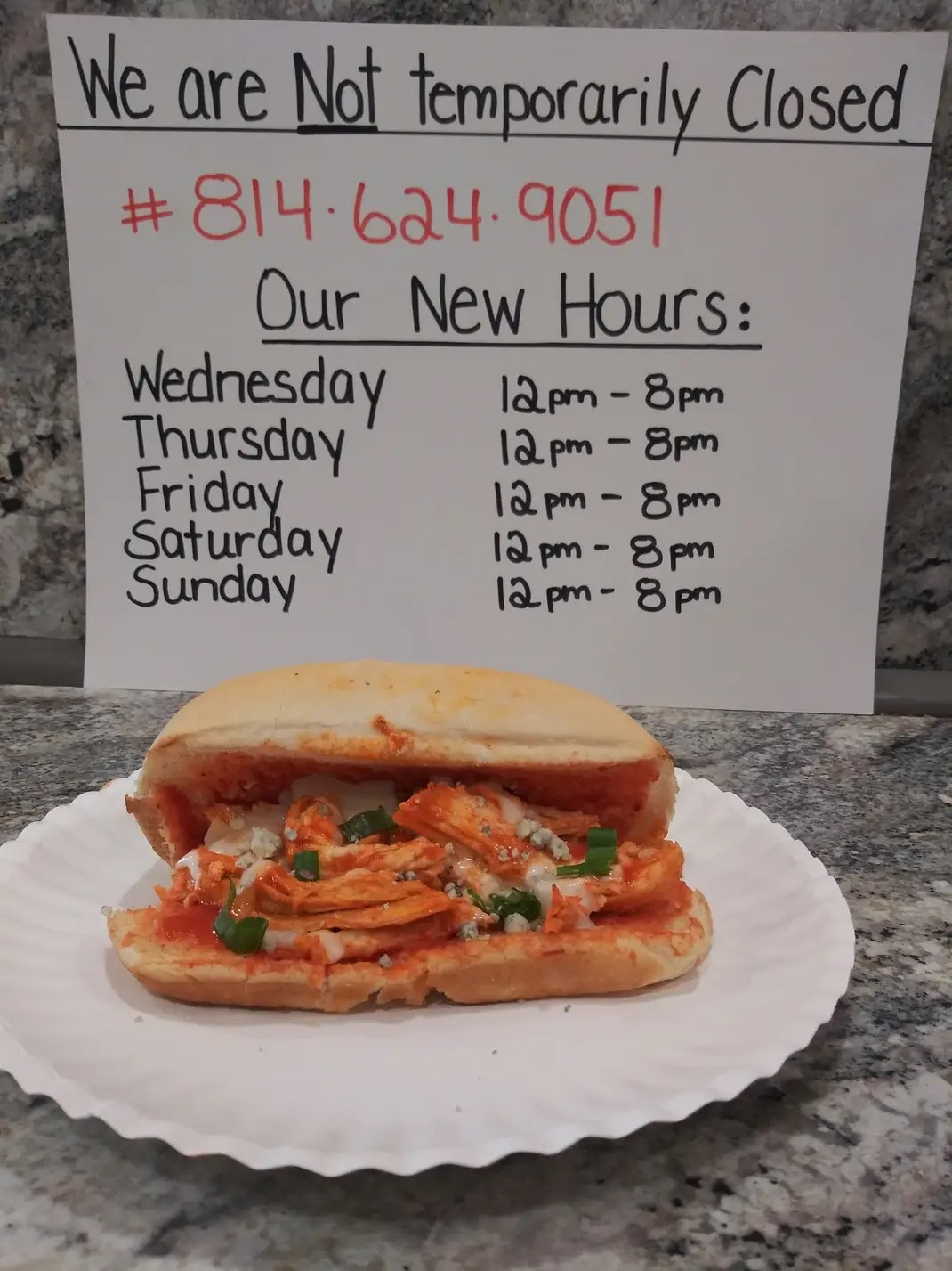 Chiggy's Pizza Company Menu