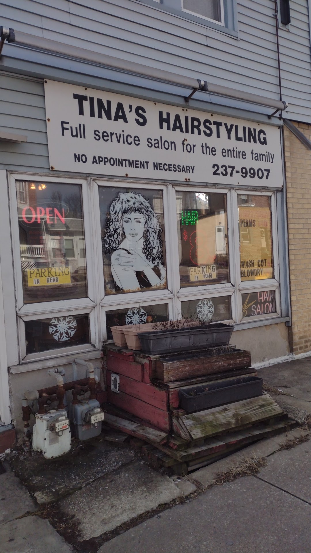 Tina's Hair Styling 2312 MacDade Boulevard, Holmes Pennsylvania 19043