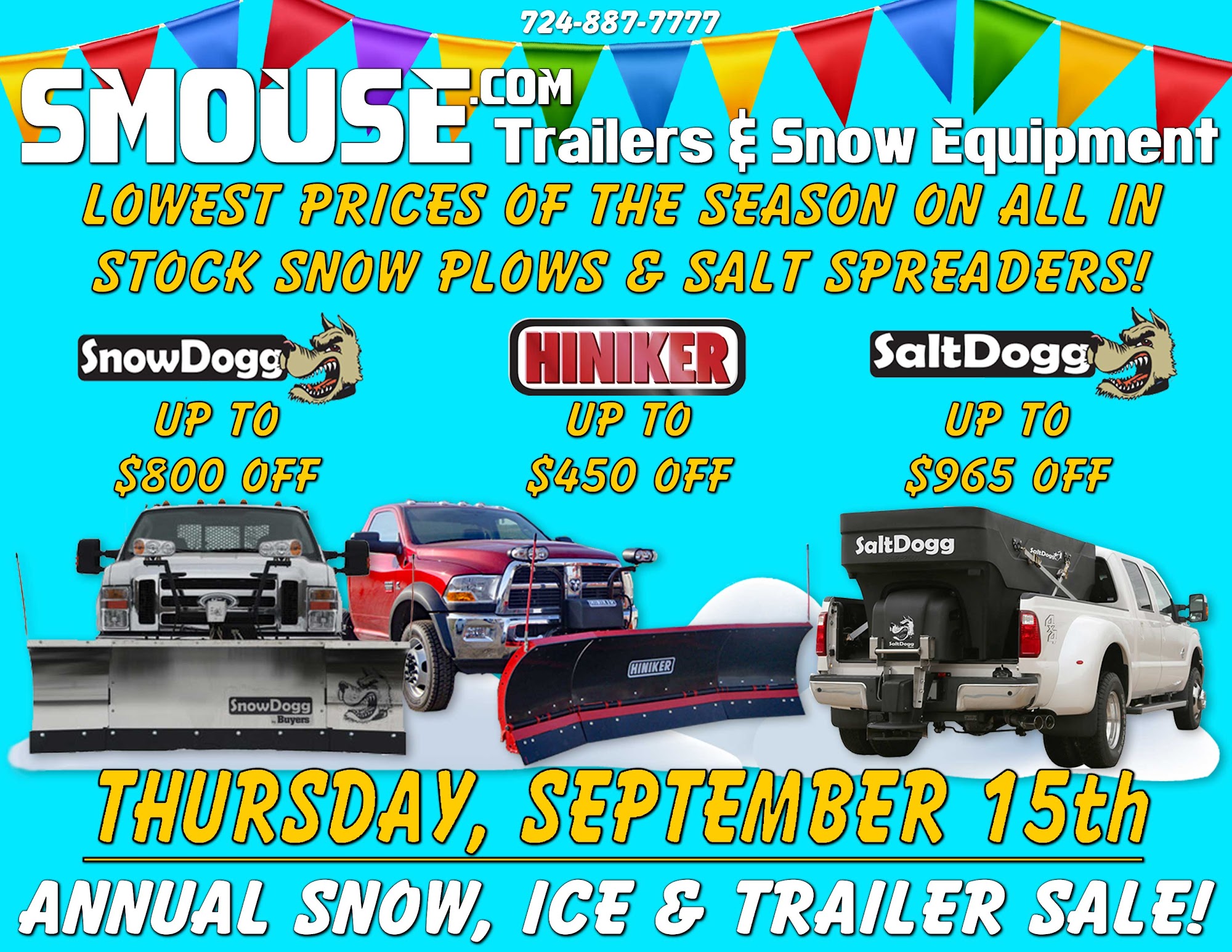 SMOUSE TRAILERS & SNOW EQUIPMENT - Mt Pleasant PA - Hours, Directions ...