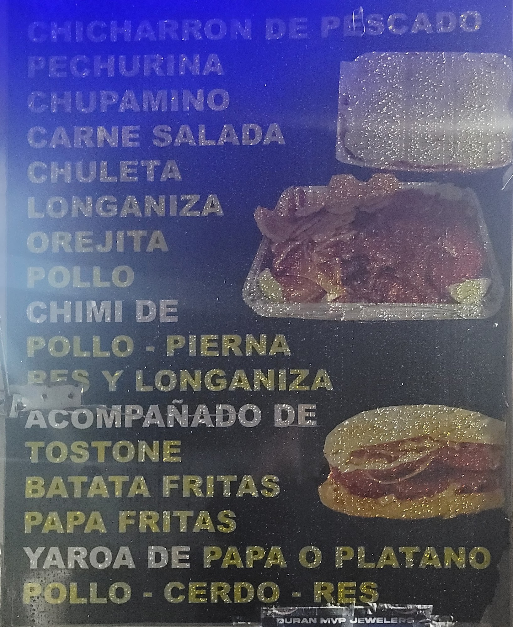 El zurdo Menu