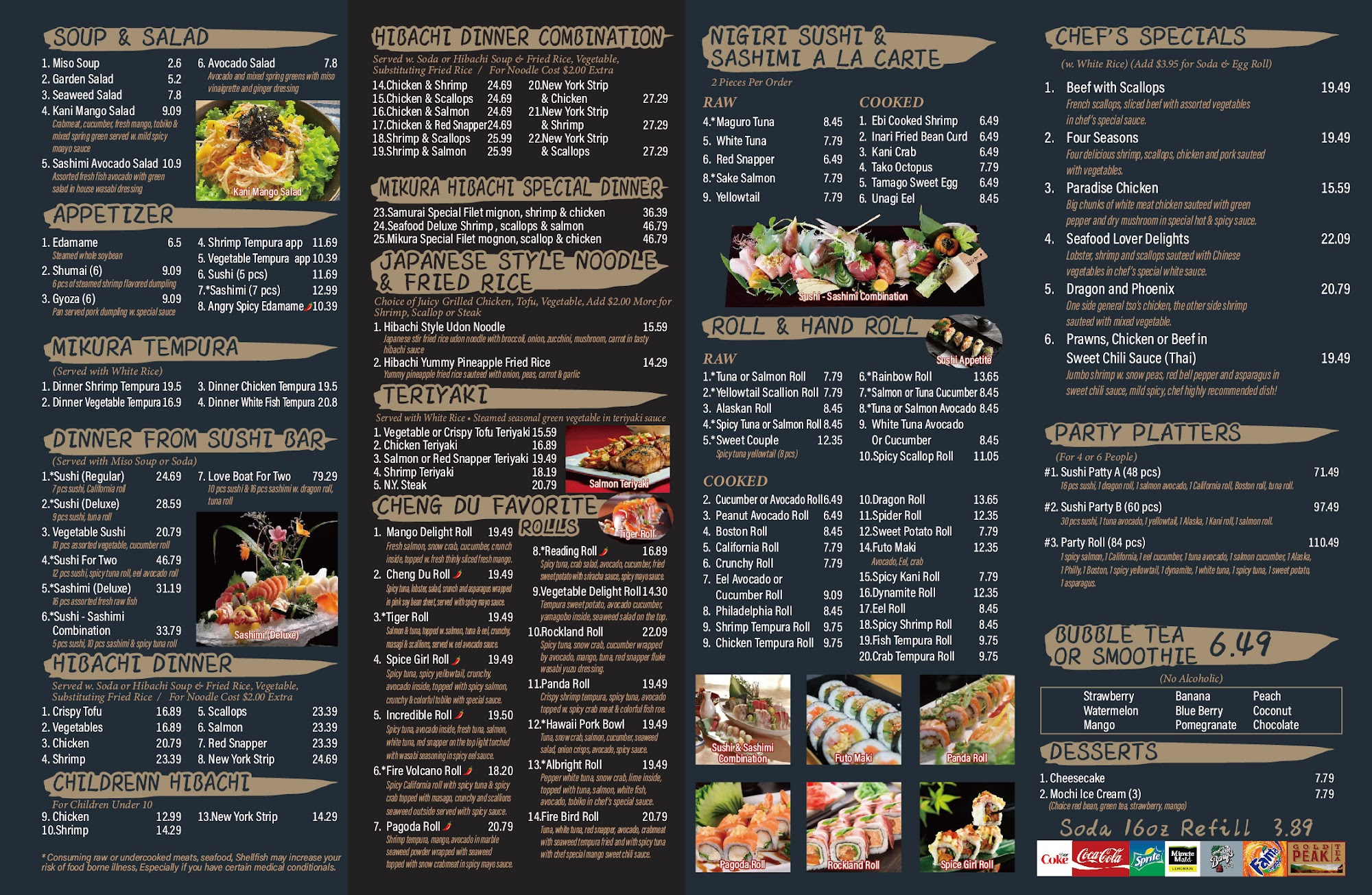 Chengdu Taste Berks PA Menu
