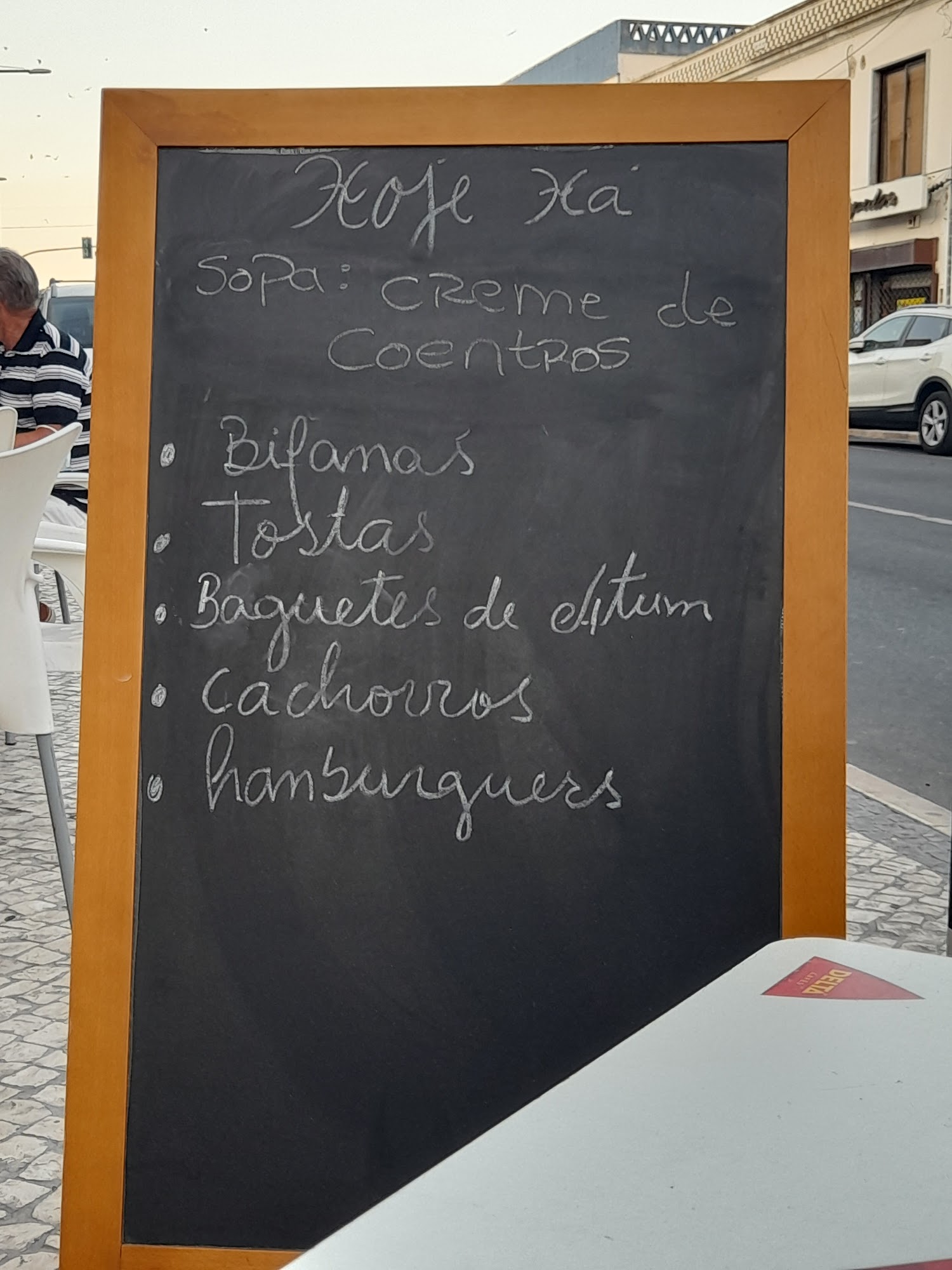 Café Aliança Menu