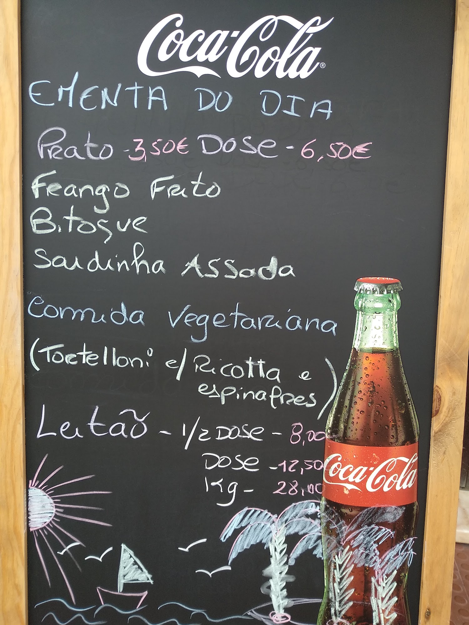 Restaurante Dina Queiróz Menu