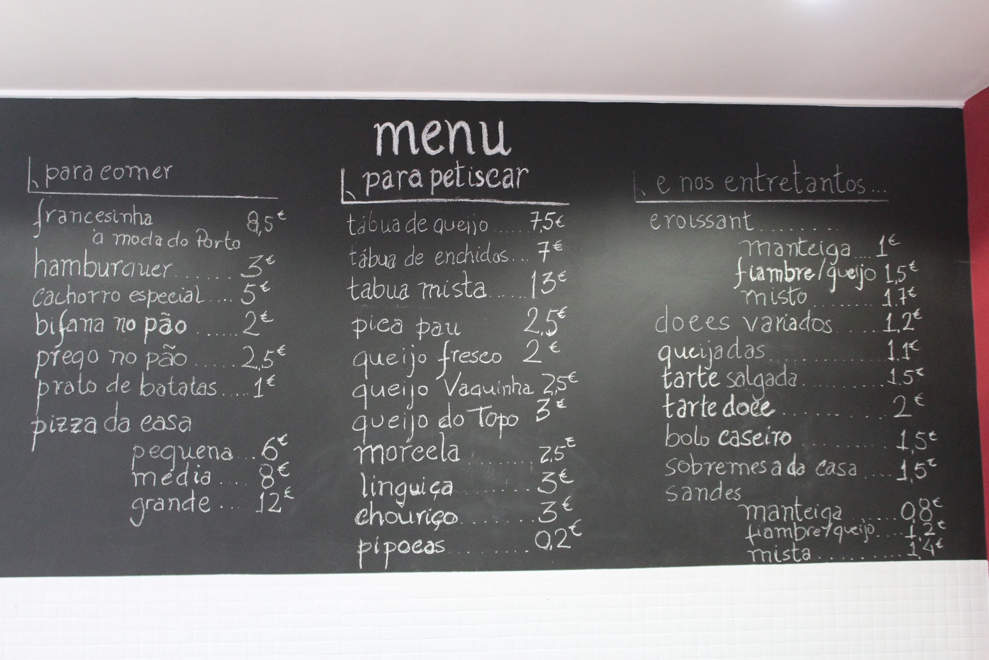 O Cantinho Menu