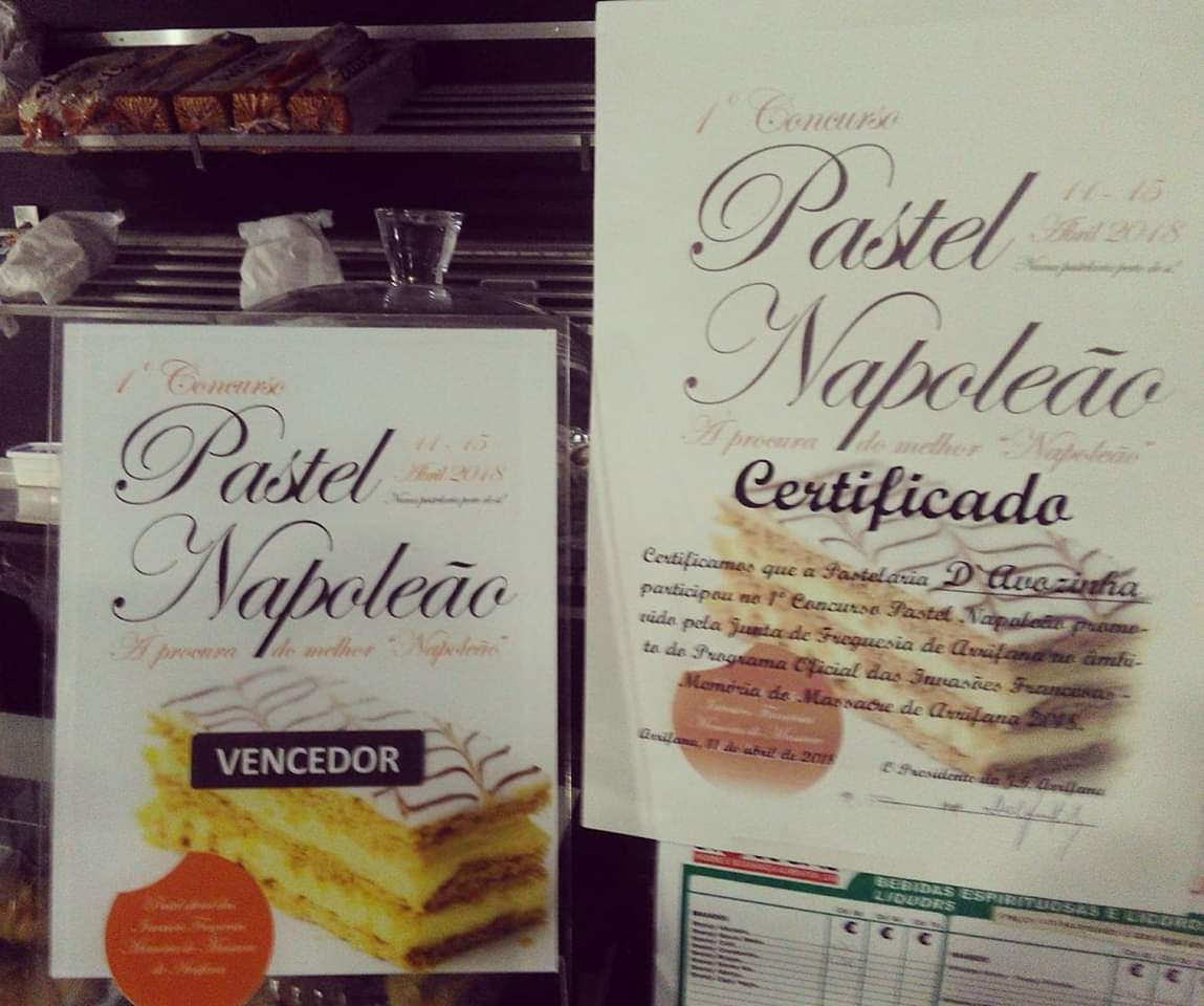 Padaria da Avózinha Menu