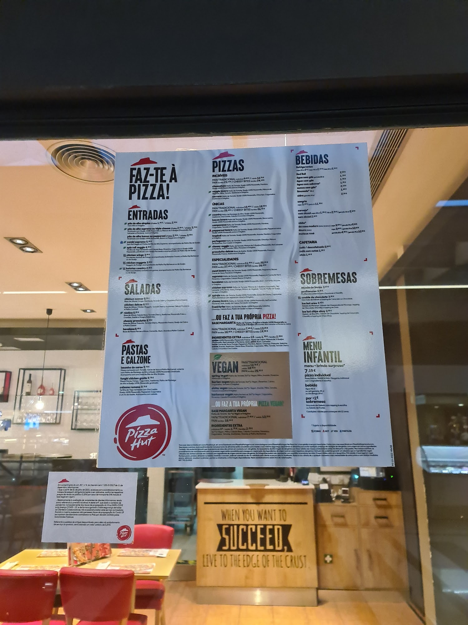 Pizza Hut Bragança Shopping Menu