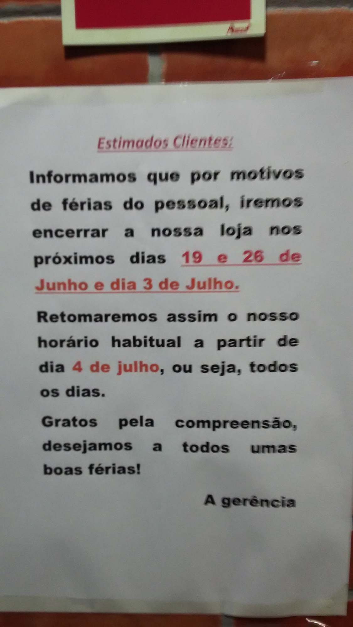 Nova Churrasqueira Menu