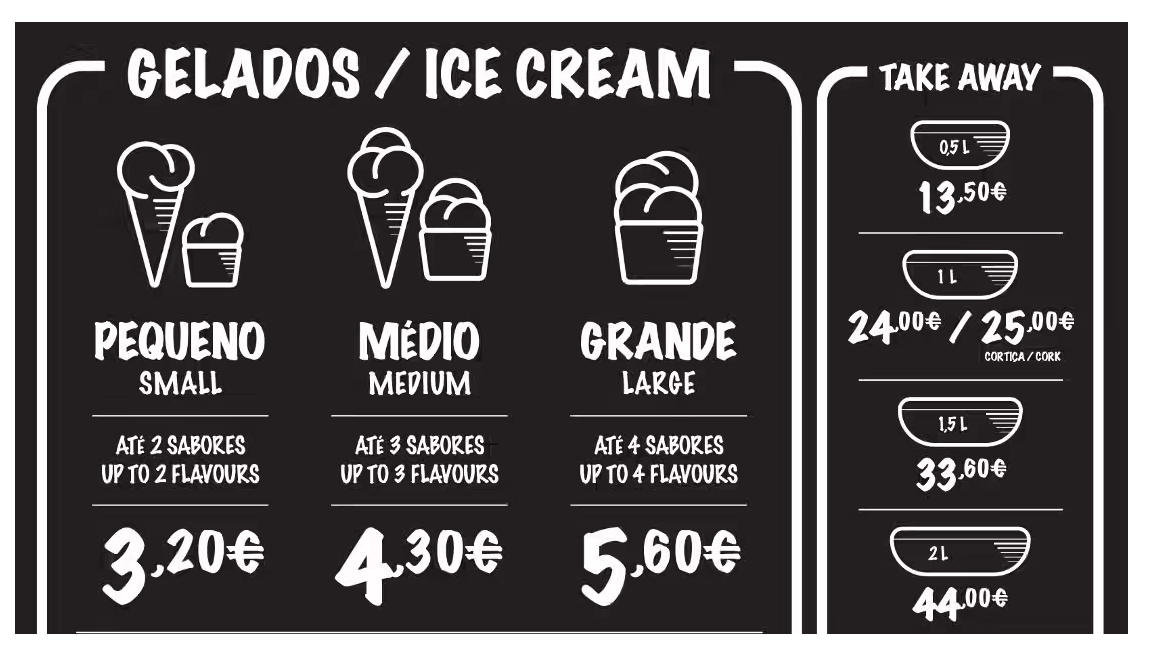 El Café Bombón Menu