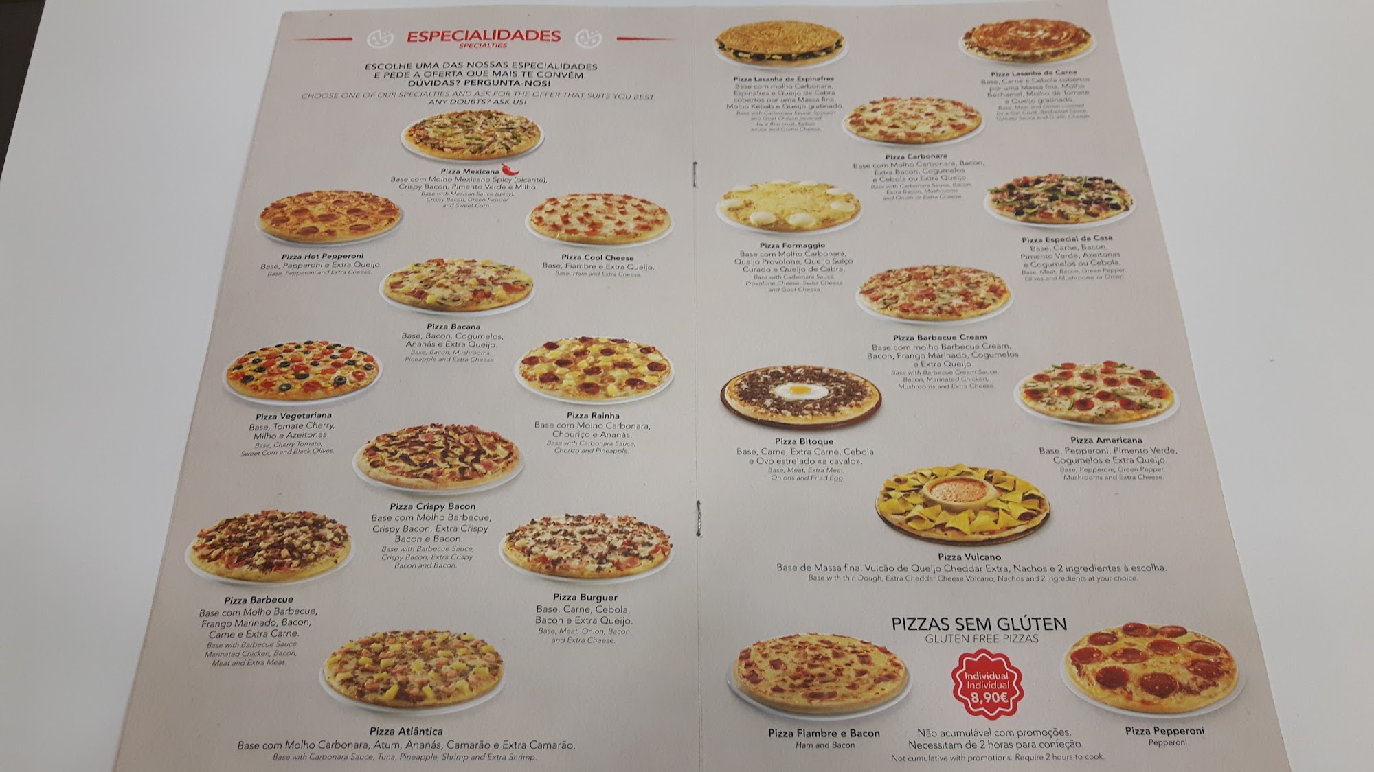 Telepizza Corroios - Comida ao Domicílio (Telepizza Corroios) Menu