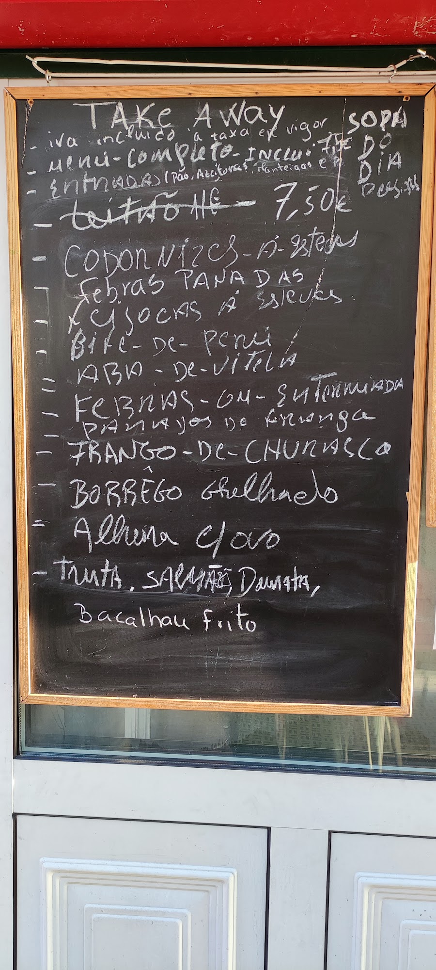 Restaurante O Esteves Menu