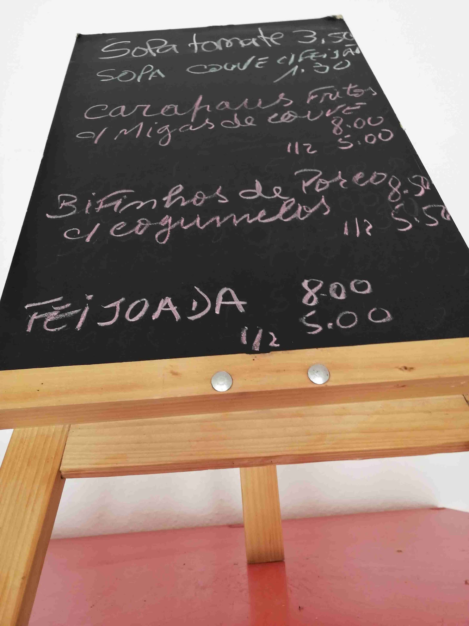 O Caneco (Snack Bar O Caneco) Menu