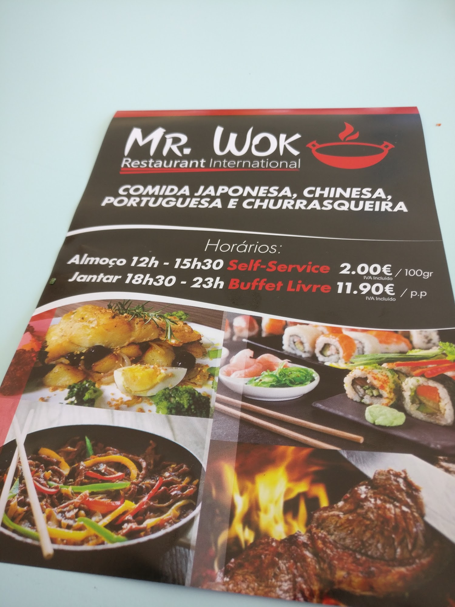 Restaurante Internacional Shopping Menu