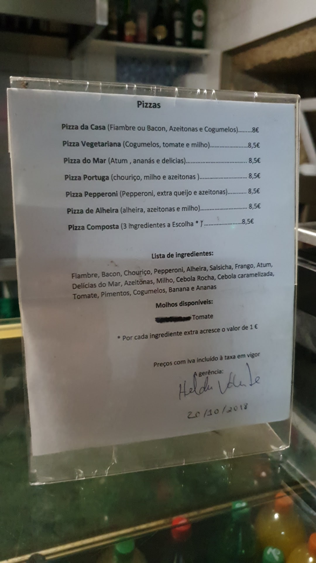 Pito Dourado Restaurante (Pito Dourado churrasqueira) Menu