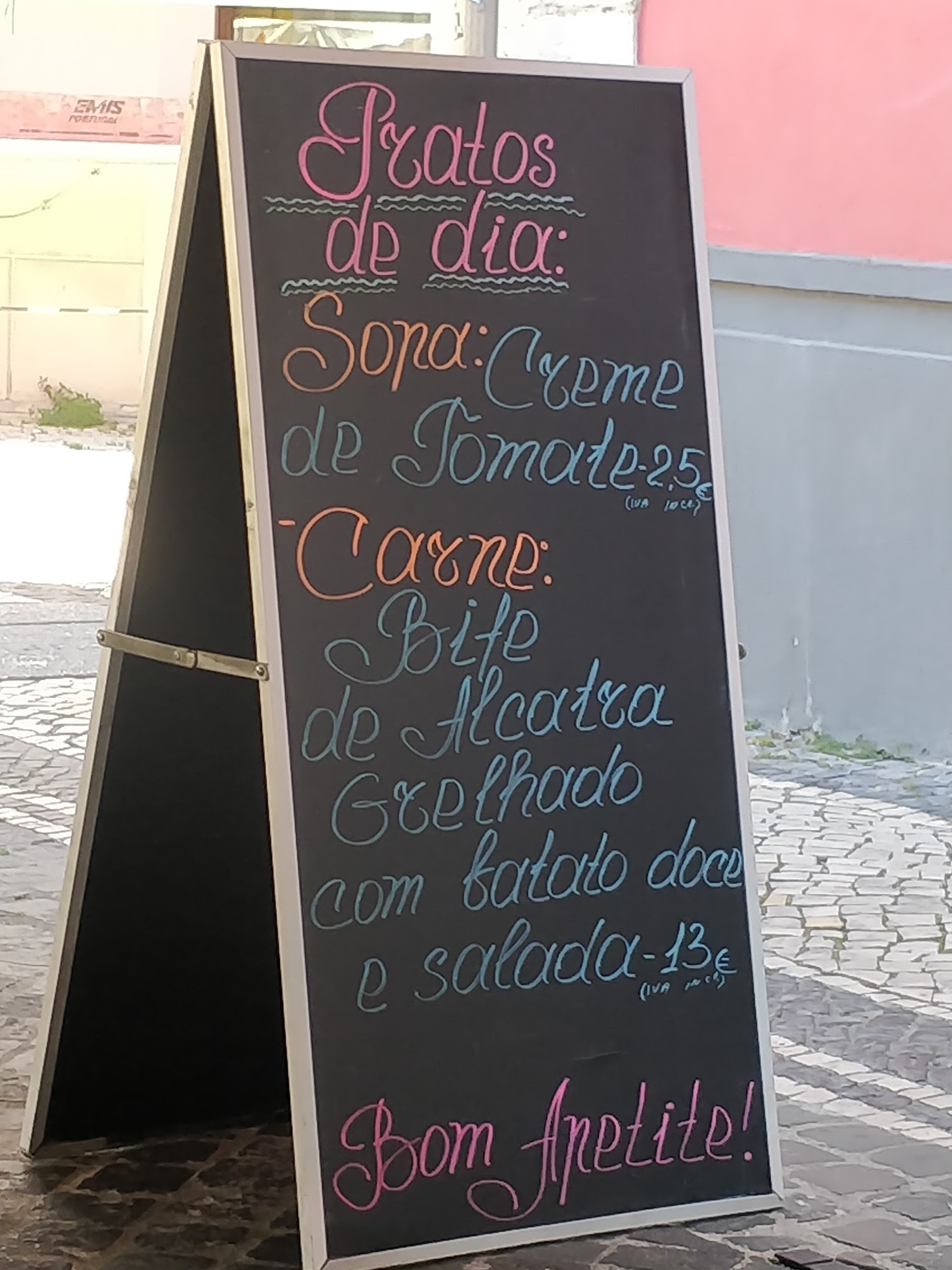 Taberna da Praça Menu