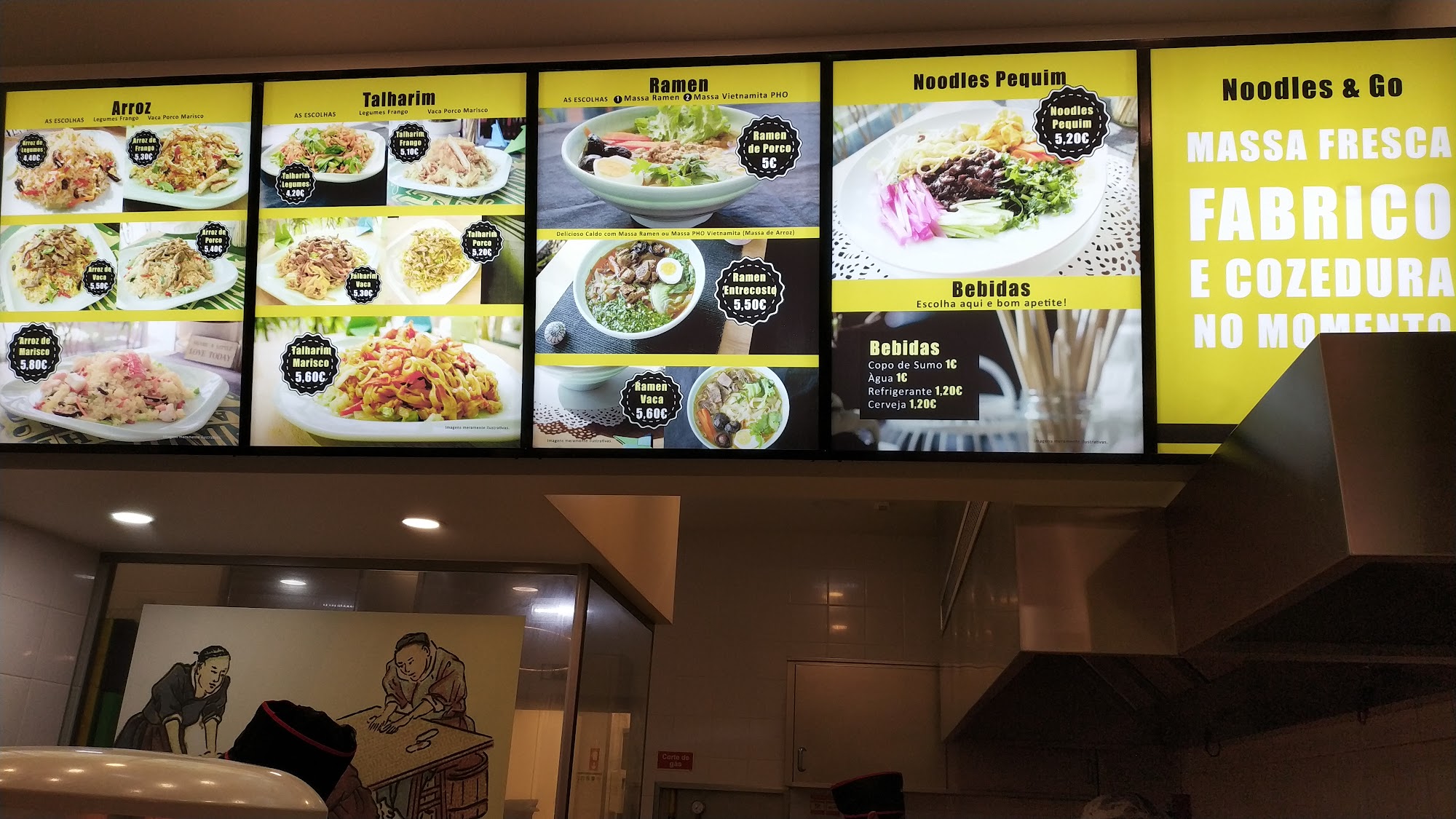 Noodles & Go Menu