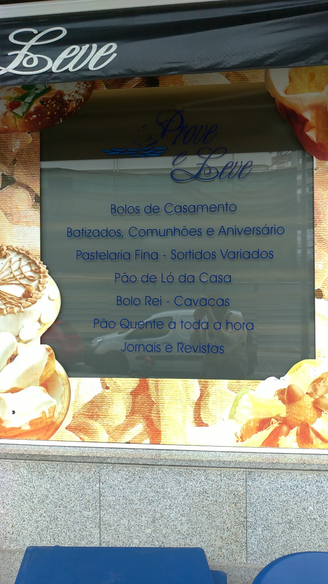 Prove e Leve - Indústria e Comércio Panificação, Lda . Menu