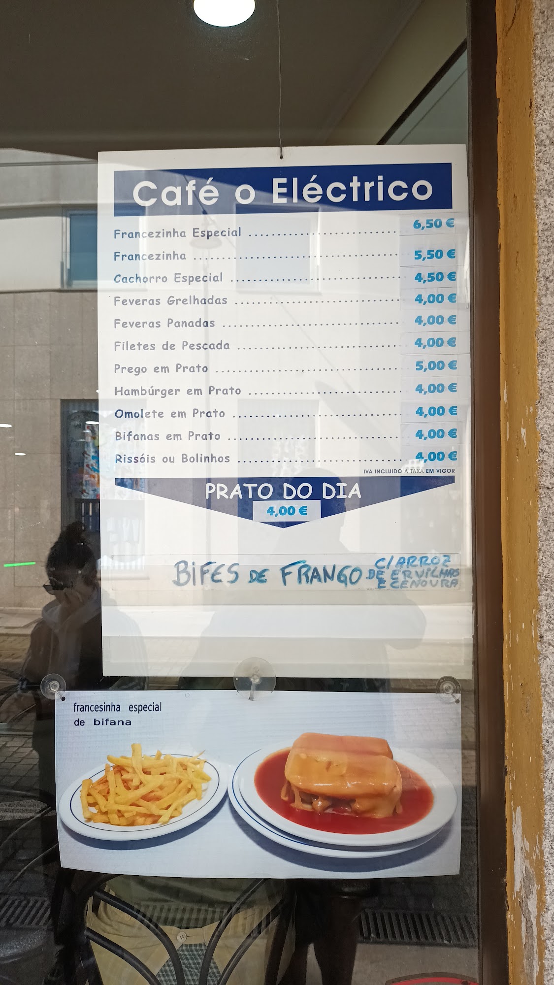 Cafe Electrico (O Eléctrico) Menu