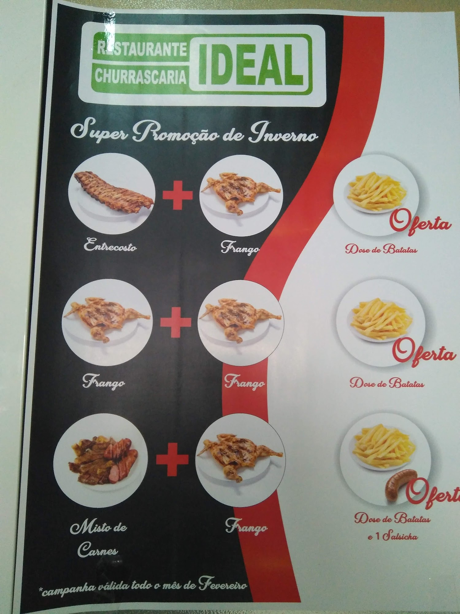 Churrascaria Ideal Menu