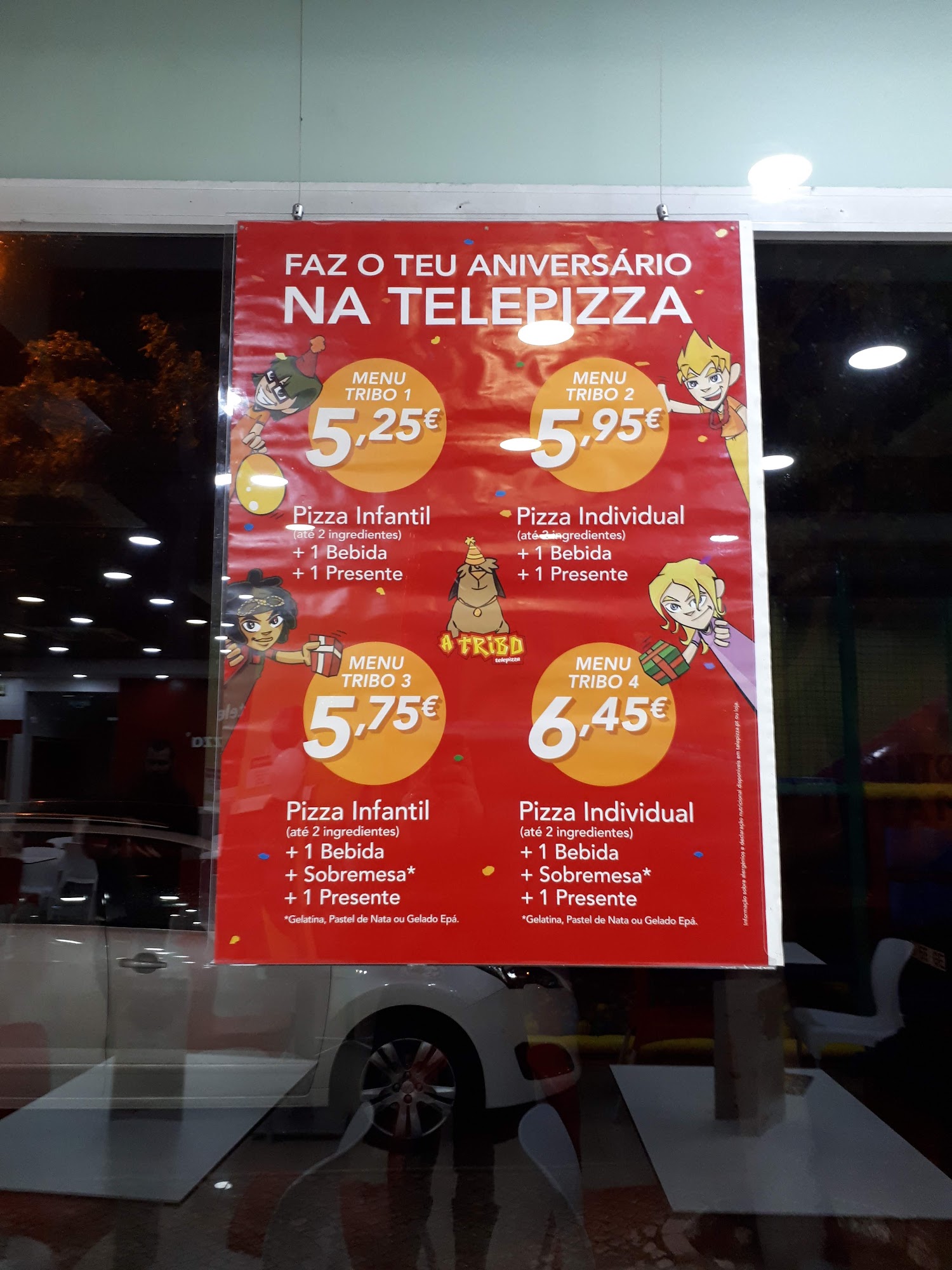 Telepizza Montijo Menu